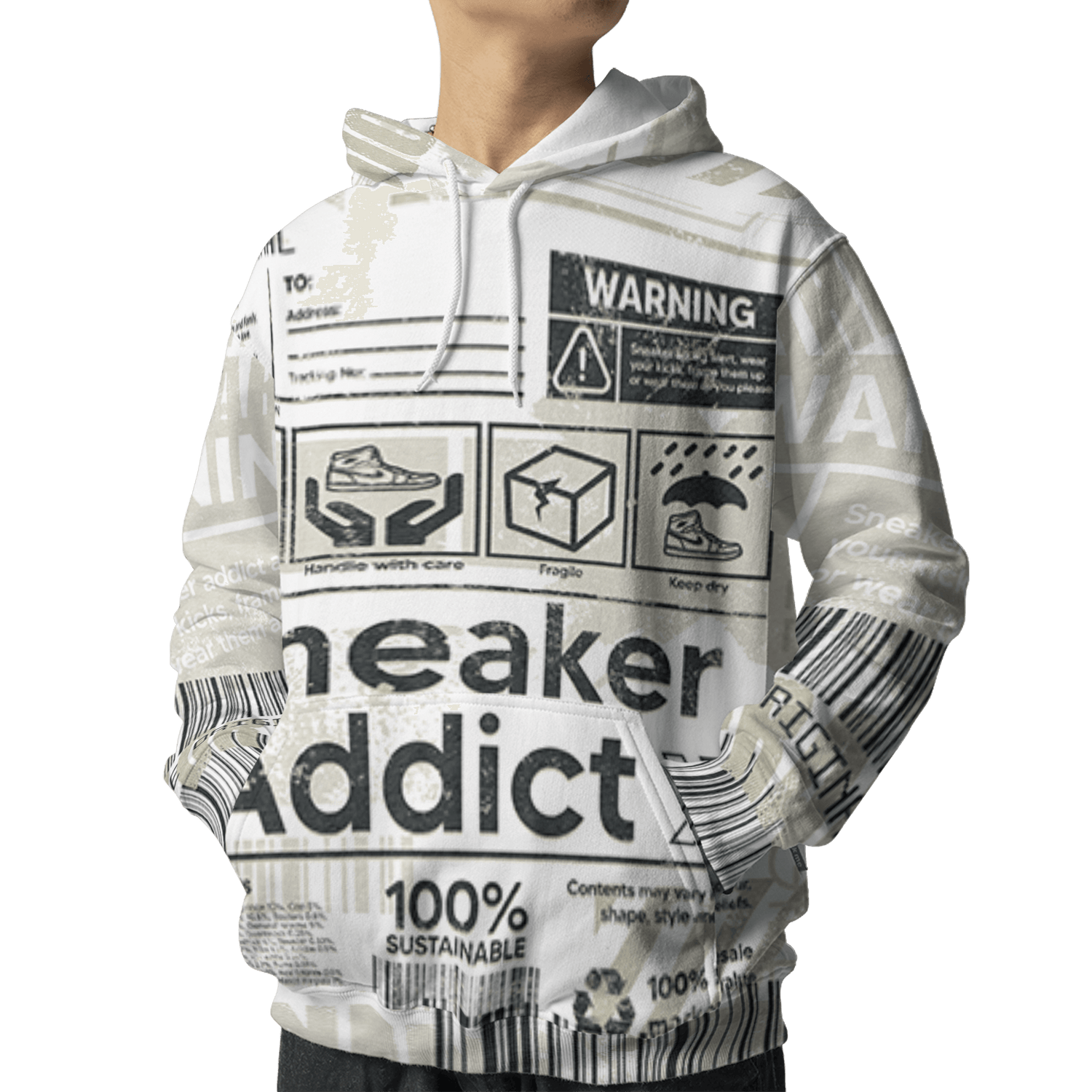Gratitude 11s Hoodie Match Sneaker Addict 3D All-Over Print Warning - NastyJamz