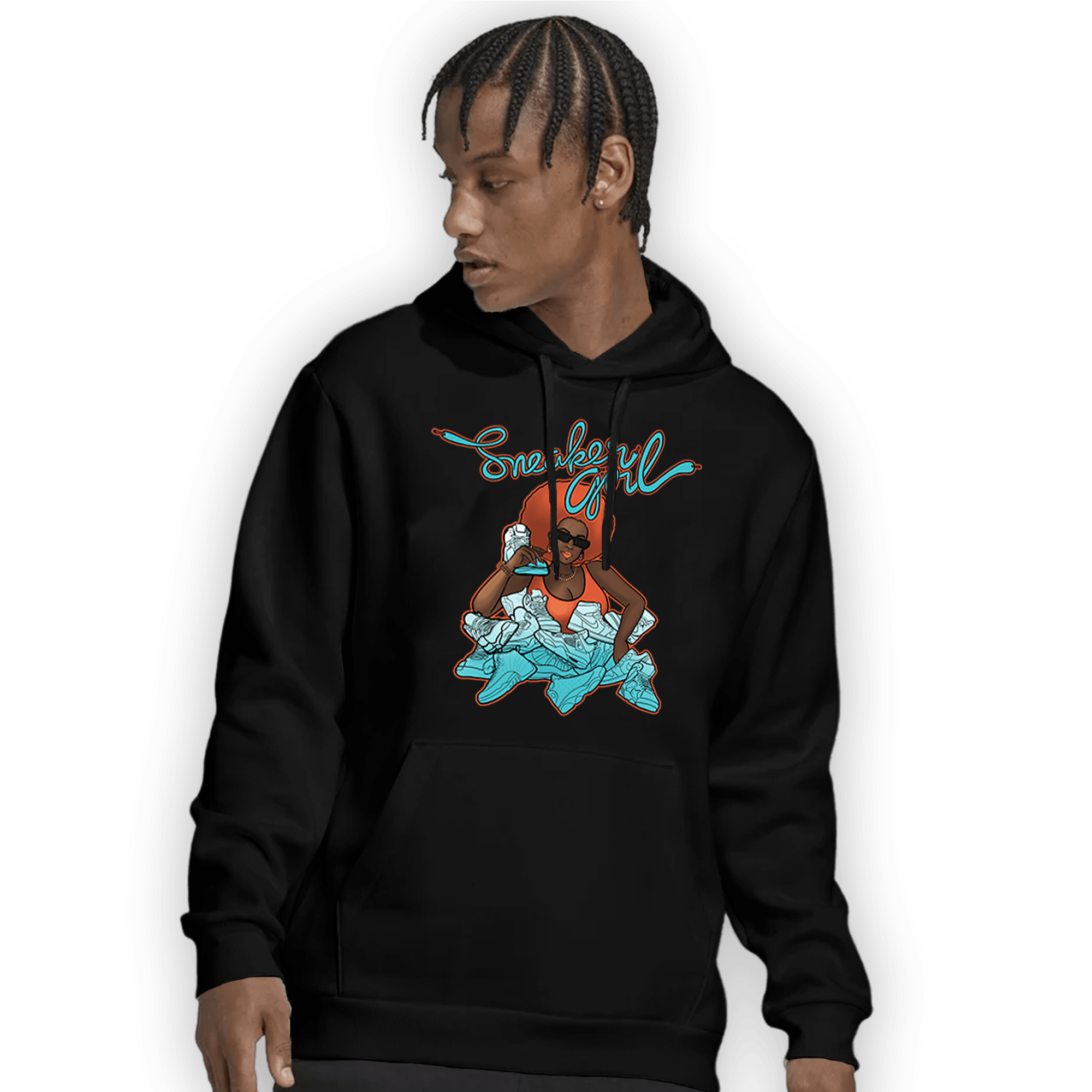 Dunk Low Dolphins Hoodie Match Sneaker Girl - NastyJamz