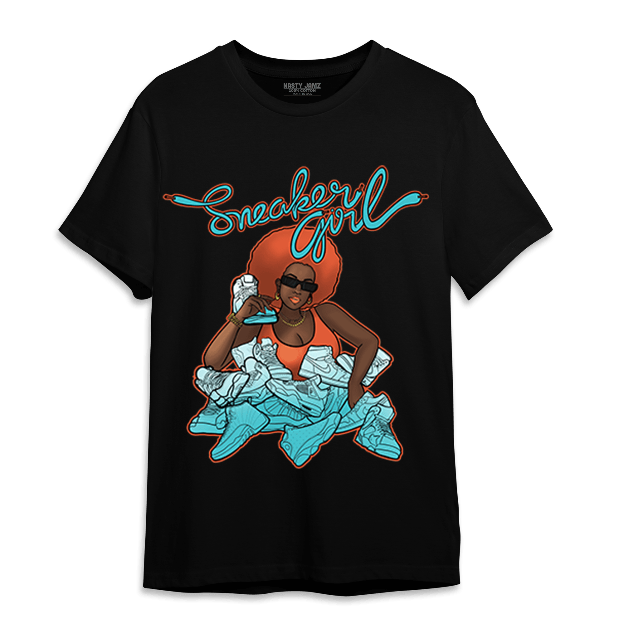 Dunk Low Dolphins T Shirt Match Sneaker Girl - NastyJamz