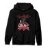 Cherry 12s Hoodie Match Sneaker Girl - NastyJamz