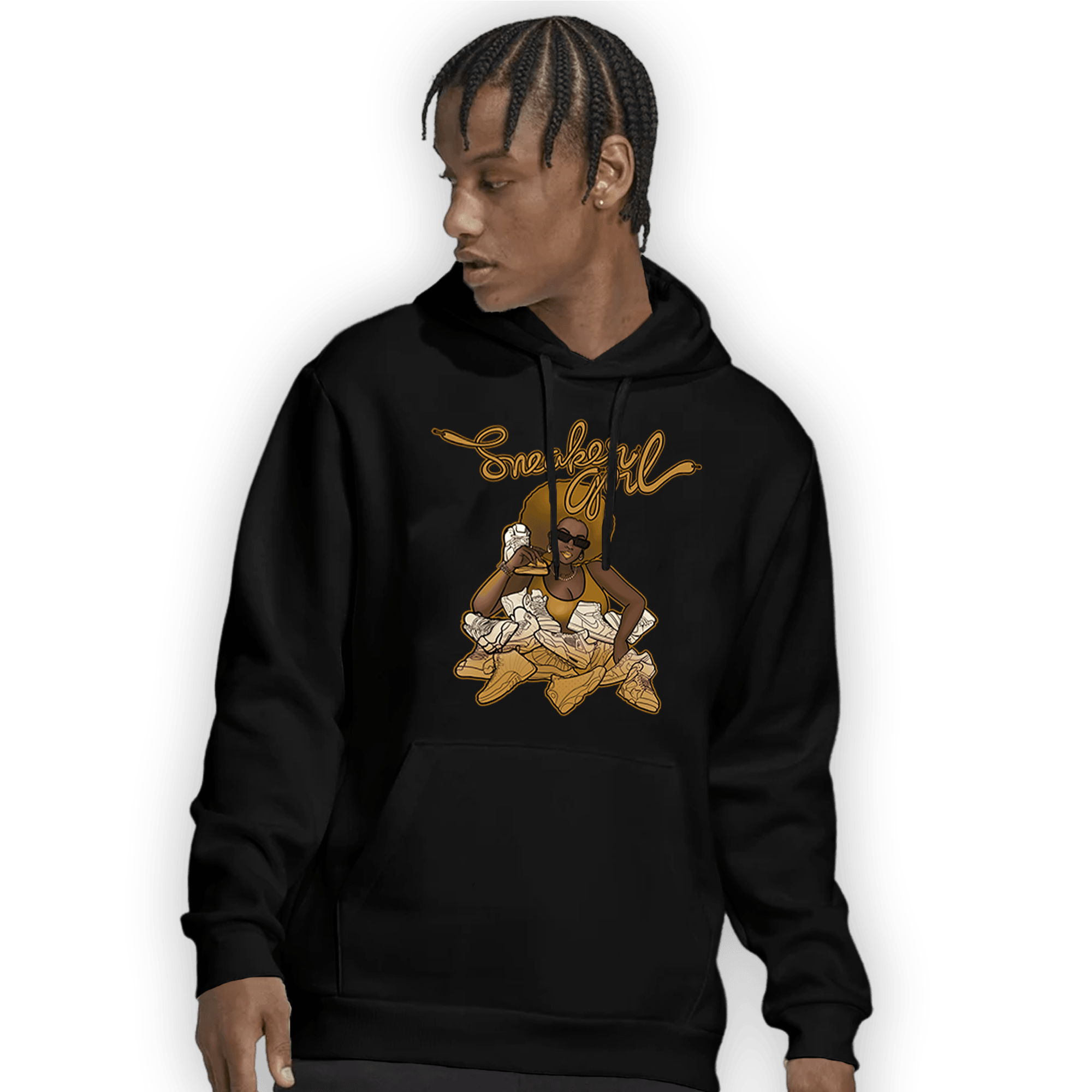 Wheat 13s Hoodie Match Sneaker Girl - NastyJamz