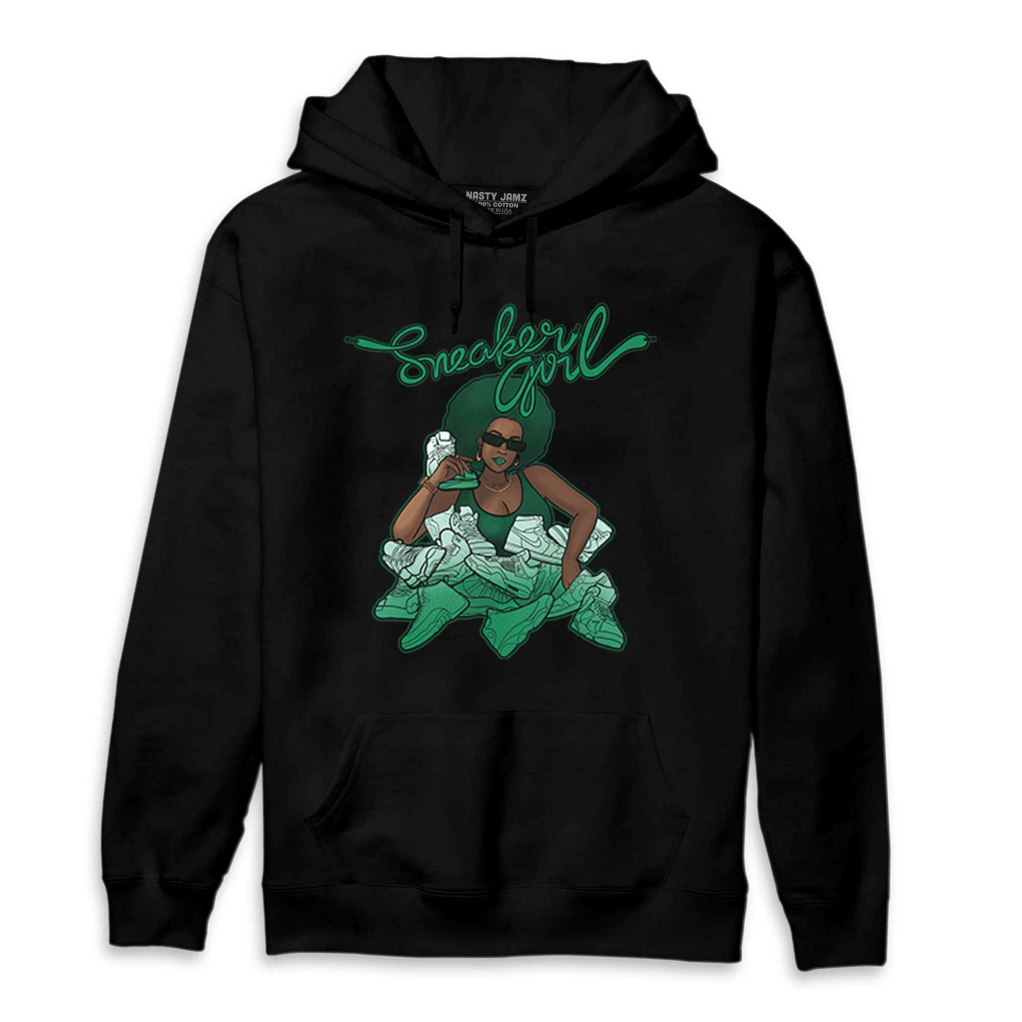 Celtic Lucky Green 1s Hoodie Match Sneaker Girl - NastyJamz