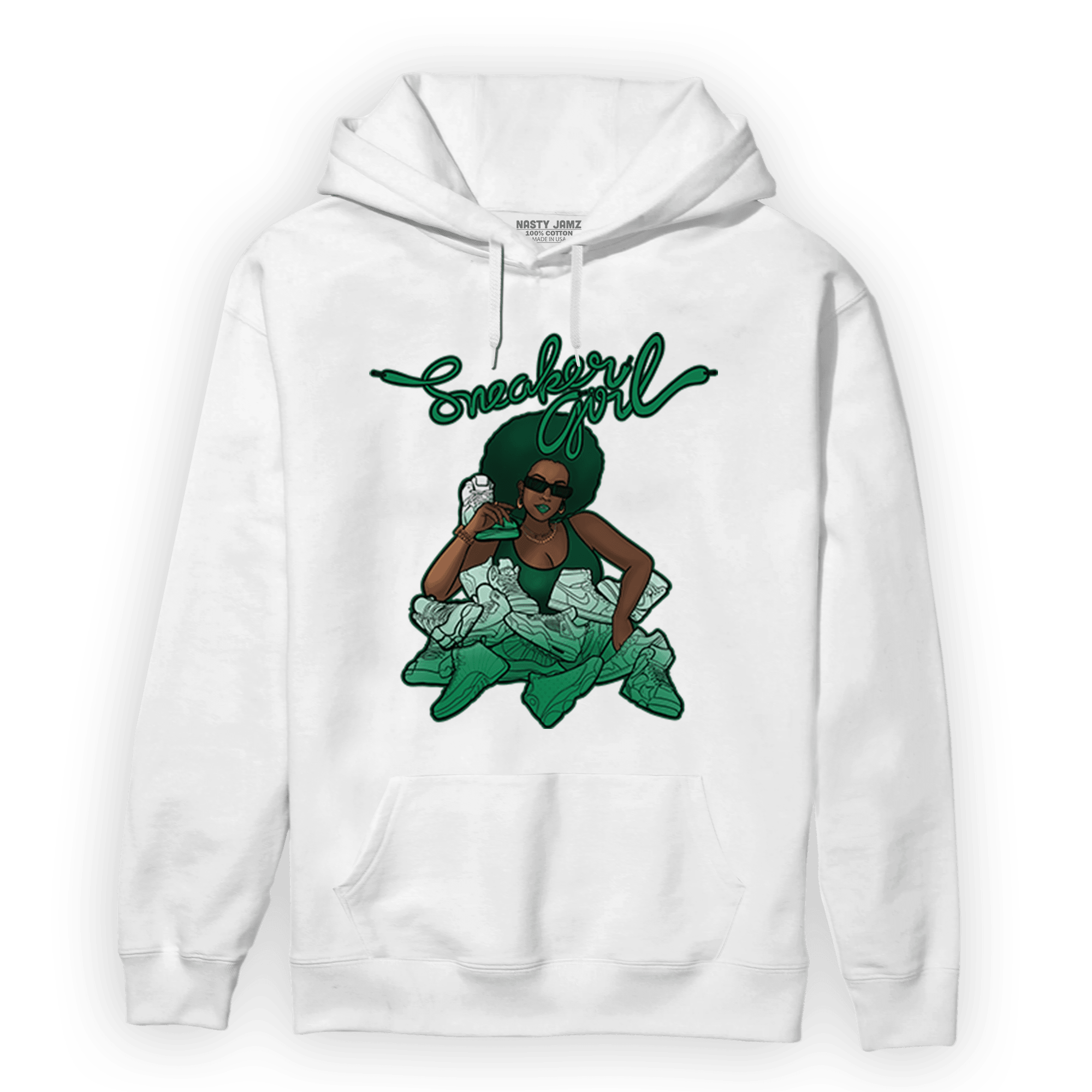 Celtic Lucky Green 1s Hoodie Match Sneaker Girl - NastyJamz