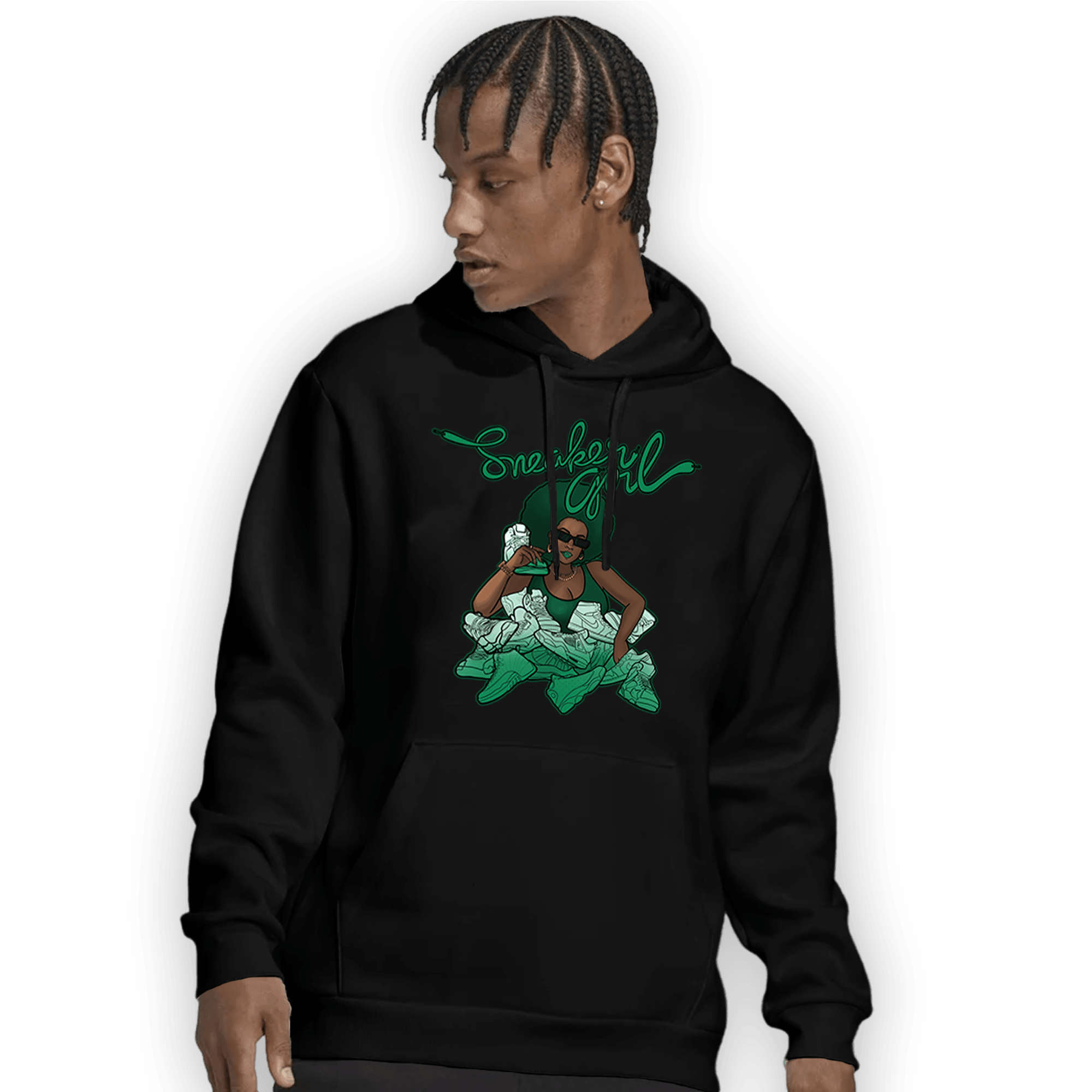 Celtic Lucky Green 1s Hoodie Match Sneaker Girl - NastyJamz