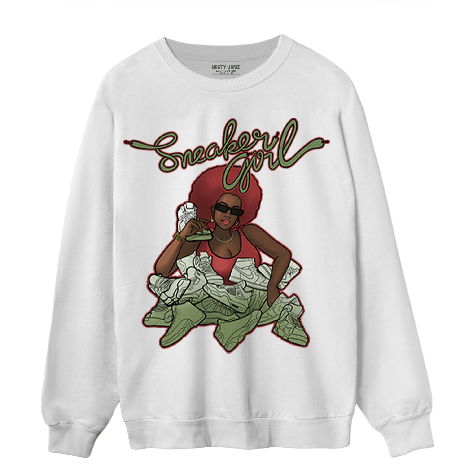 OG Low Year Of The Dragon 1s Sweatshirt Match Sneaker Girl - NastyJamz