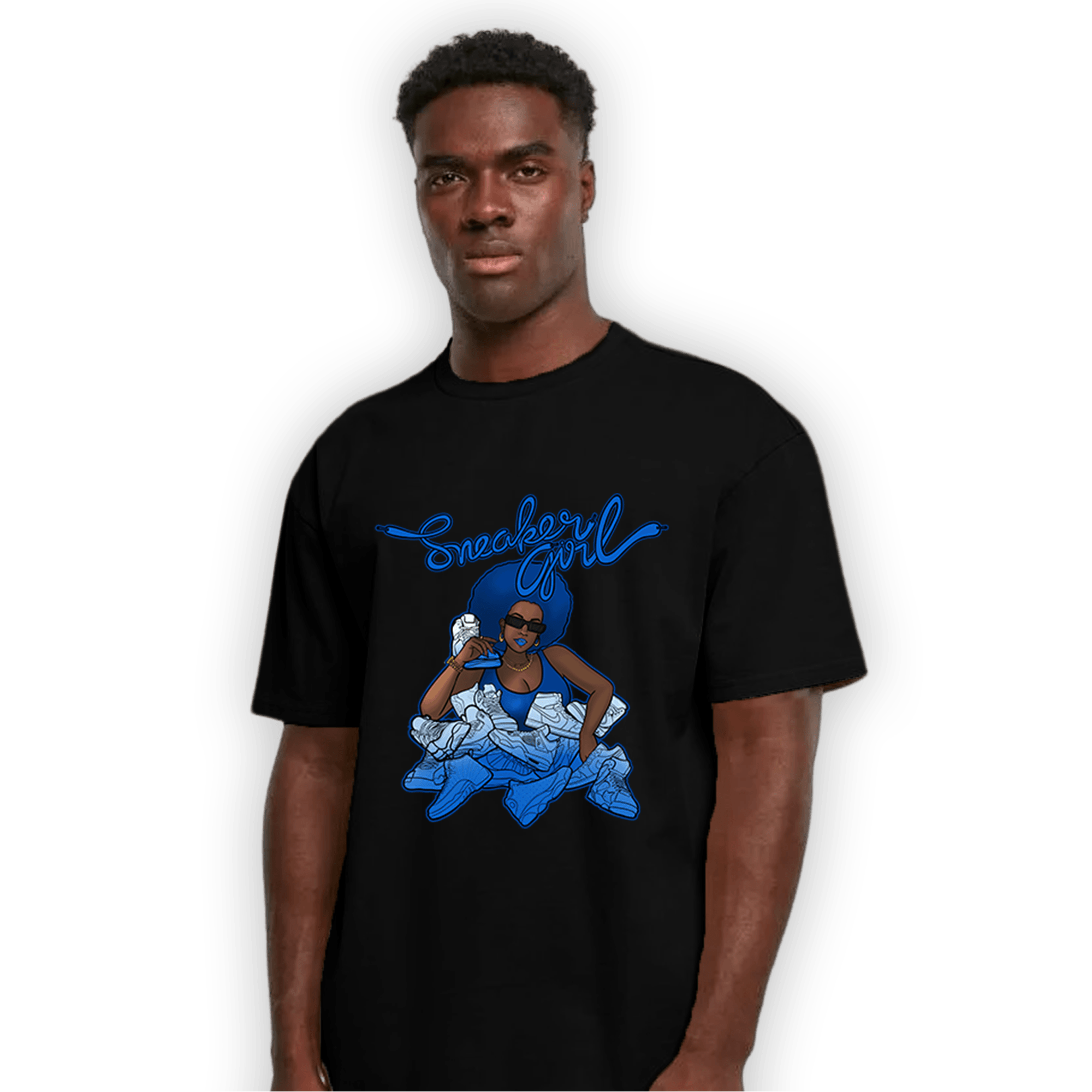 Royal Reimagined 1s T Shirt Match Sneaker Girl - NastyJamz