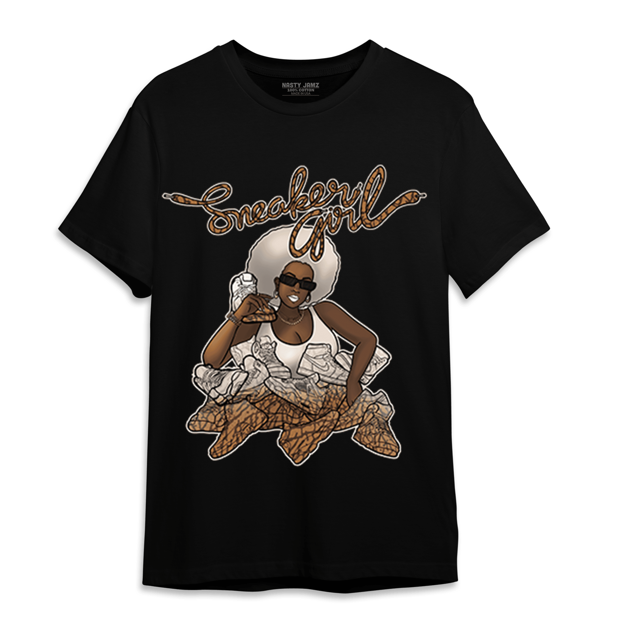 Palomino 3s T Shirt Match Sneaker Girl - NastyJamz