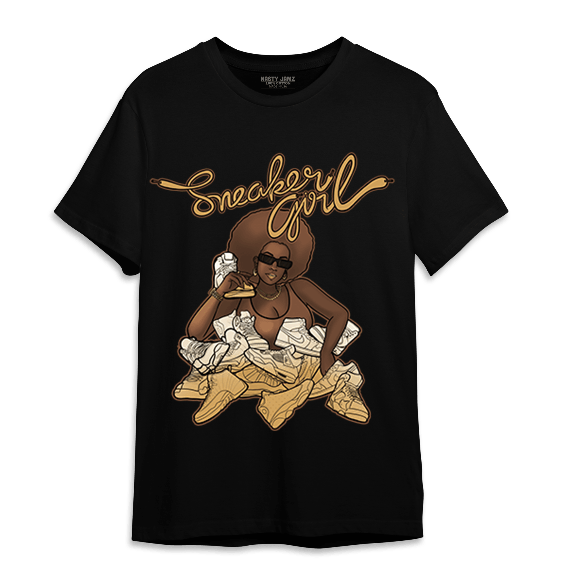 Cacao Wow 4s T Shirt Match Sneaker Girl - NastyJamz