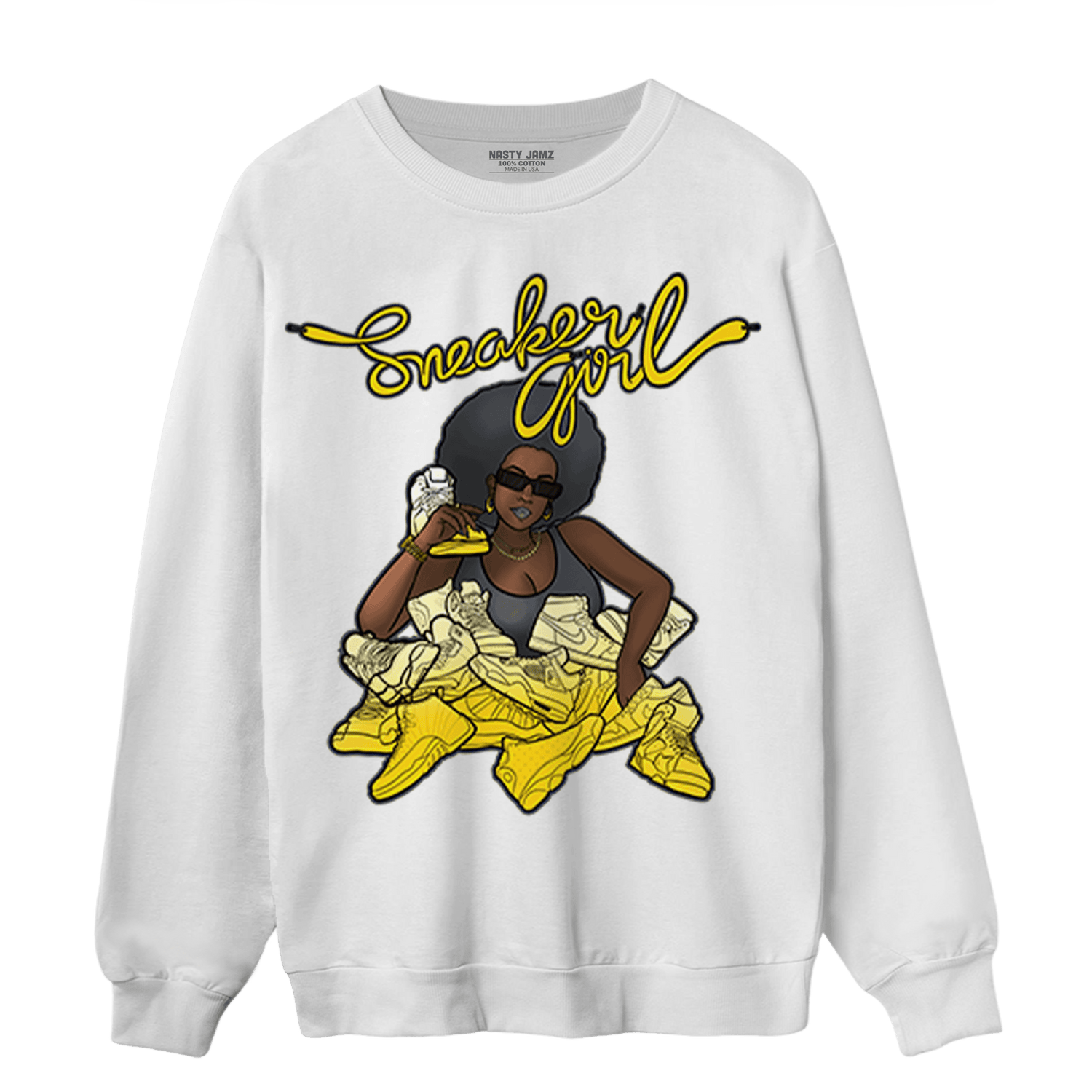 Thunder 4s Sweatshirt Match Sneaker Girl - NastyJamz