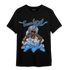 University Blue 5s T Shirt Match Sneaker Girl - NastyJamz