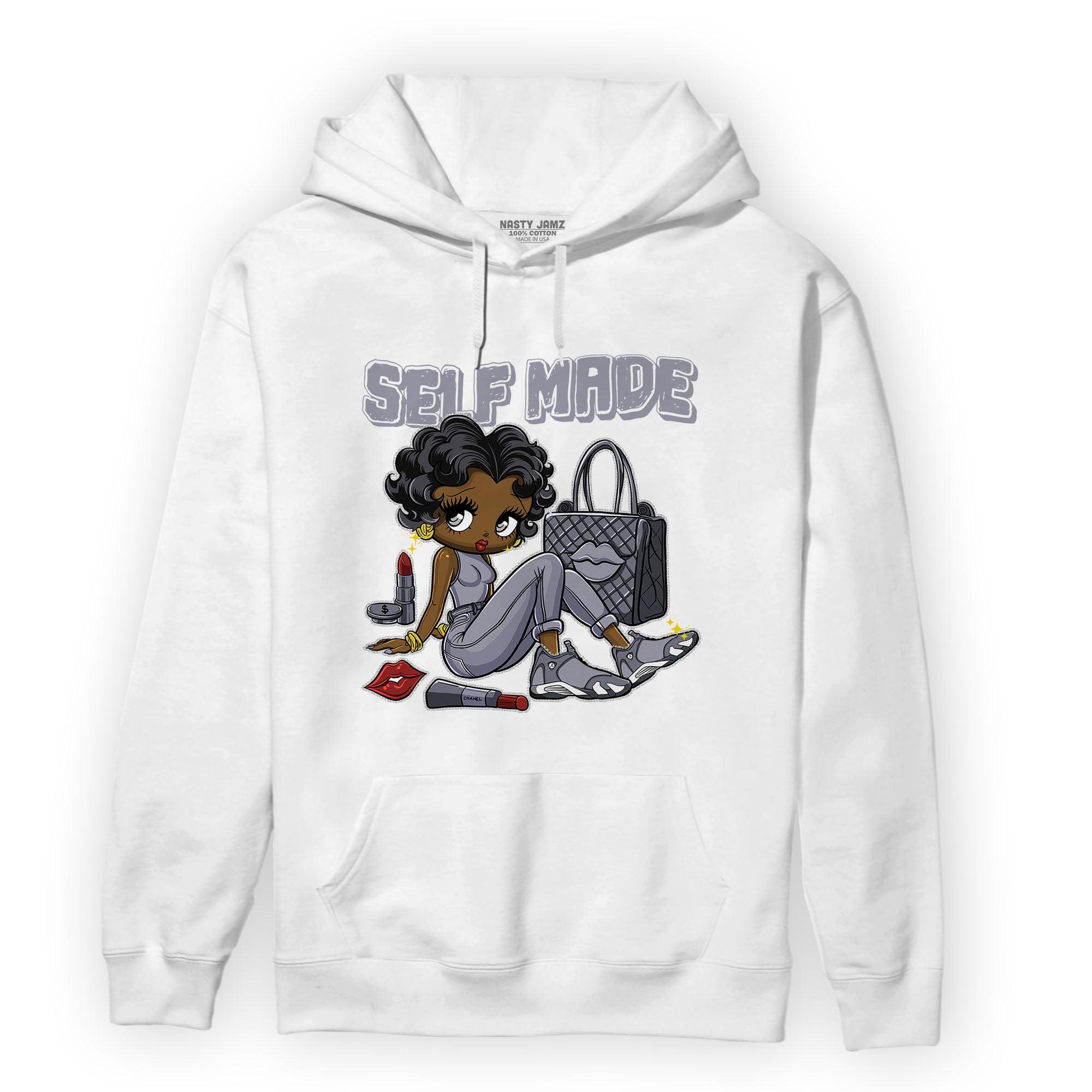 Stealth 14s Hoodie Match Sneaker Girl Selfmade - NastyJamz