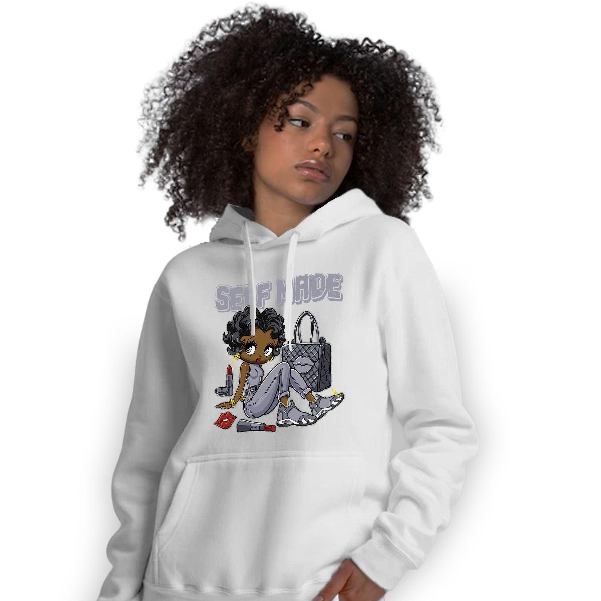 Stealth 14s Hoodie Match Sneaker Girl Selfmade - NastyJamz