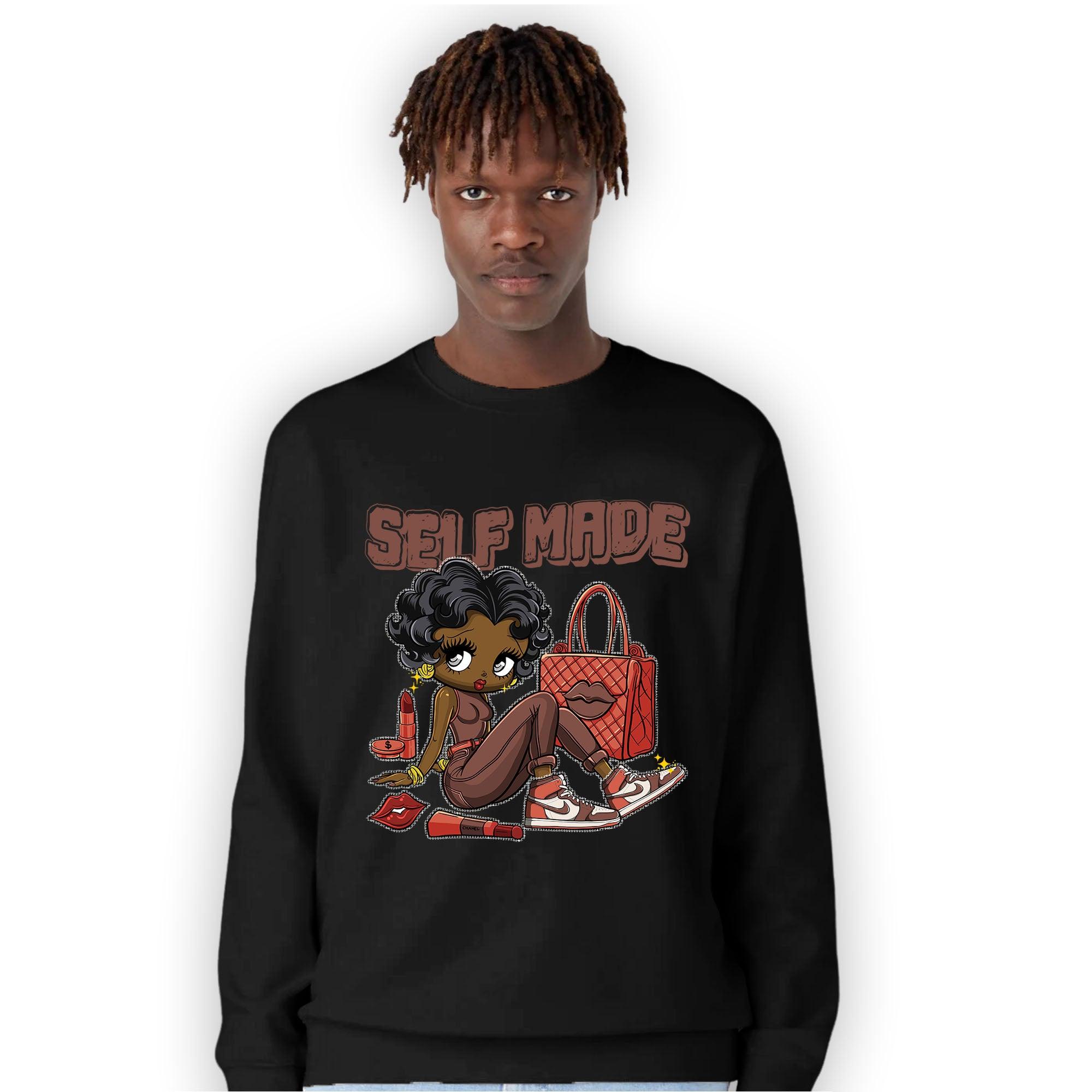 High OG Dusted Clay 1s Sweatshirt Match Sneaker Girl Selfmade - NastyJamz