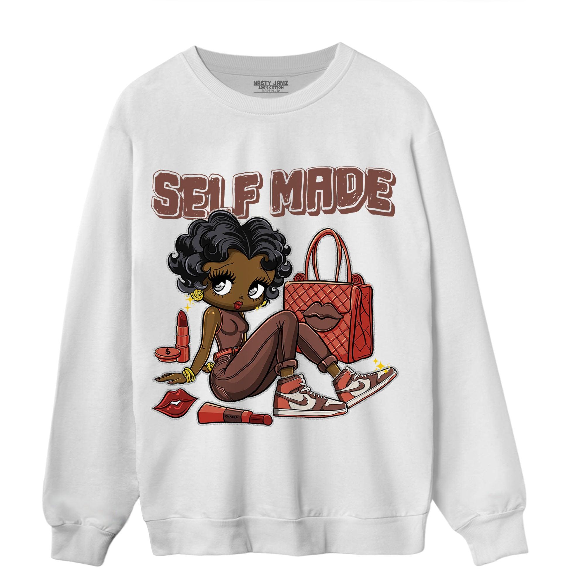 High OG Dusted Clay 1s Sweatshirt Match Sneaker Girl Selfmade - NastyJamz