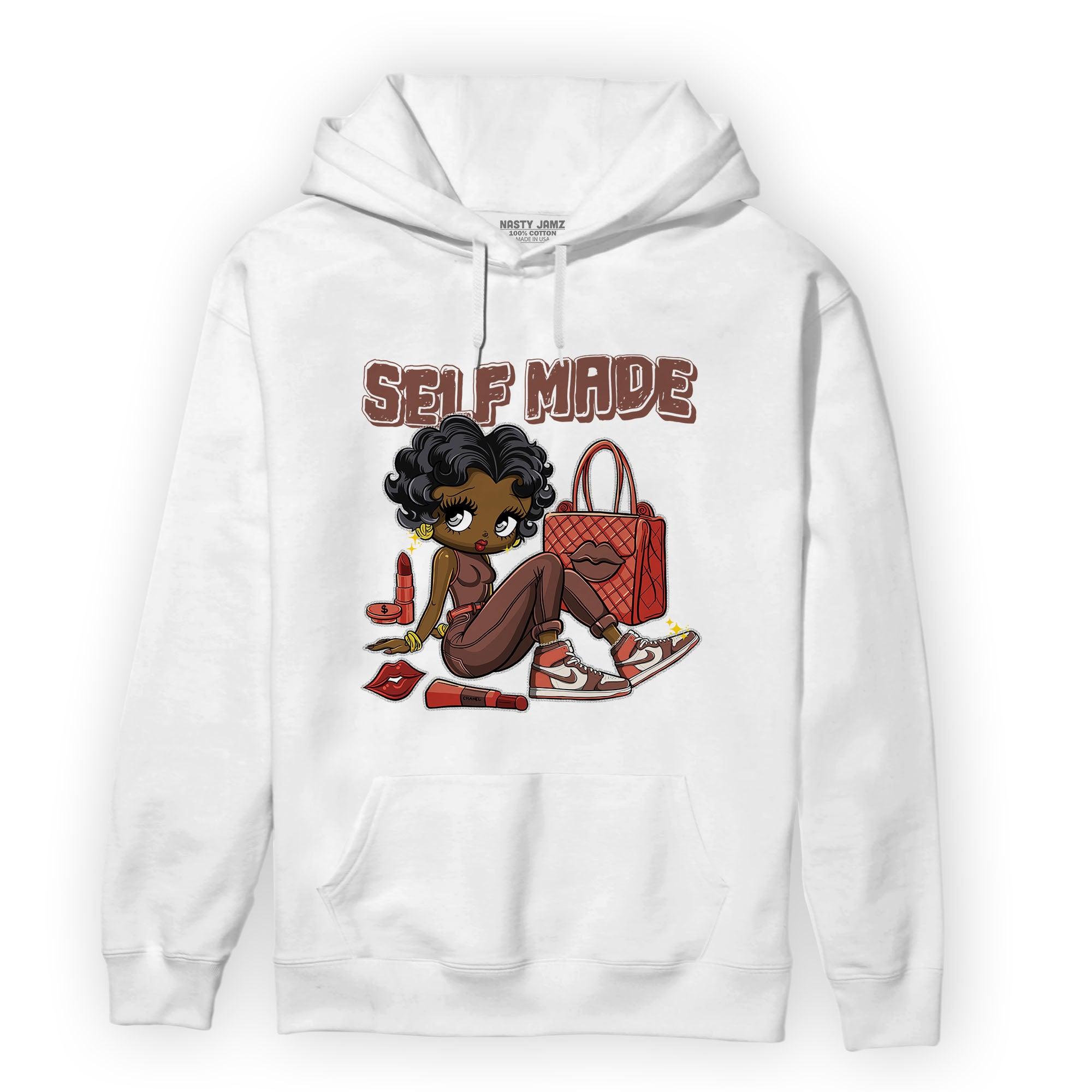 High OG Dusted Clay 1s Hoodie Match Sneaker Girl Selfmade - NastyJamz