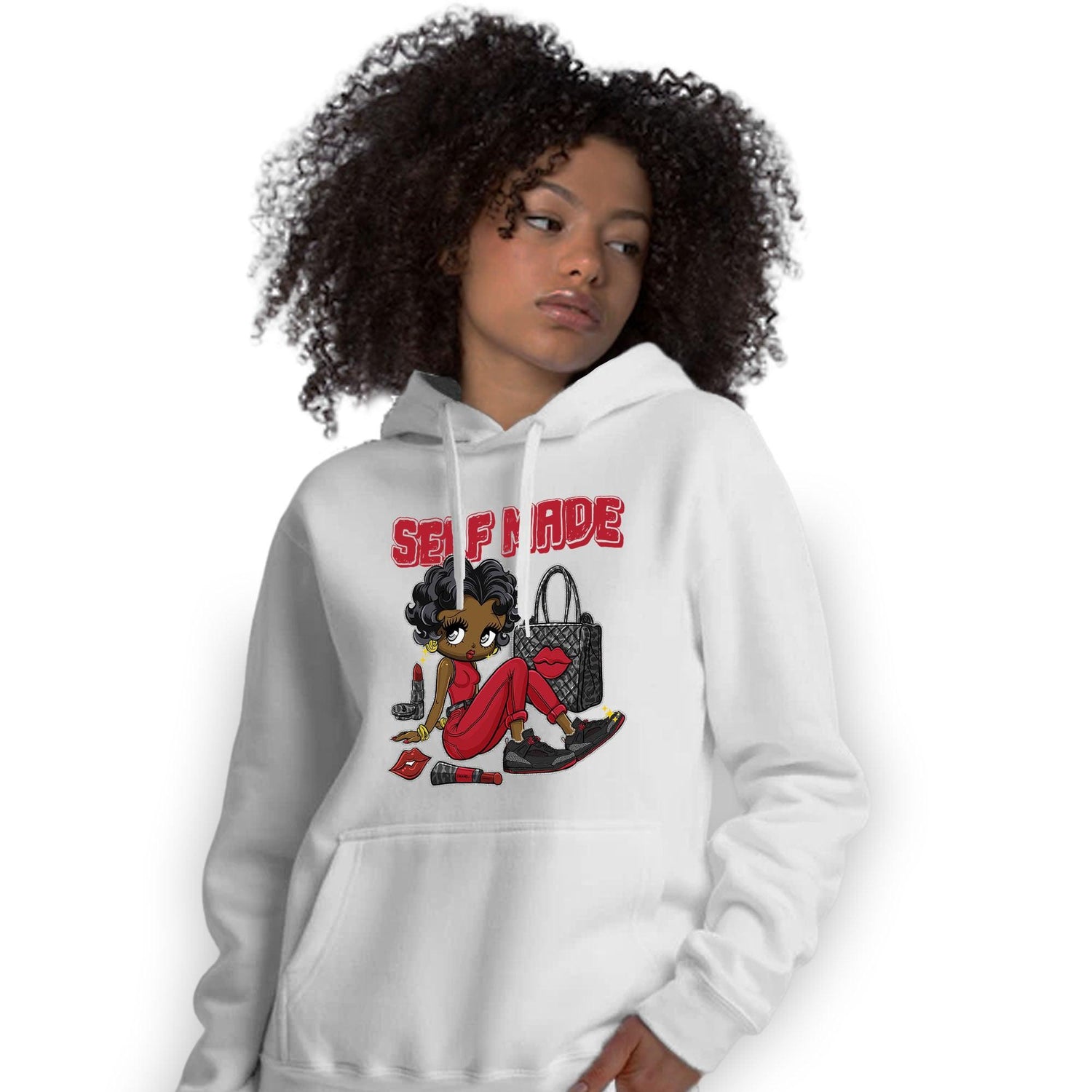 Spizike Low Bred Hoodie Match Sneaker Girl Selfmade - NastyJamz