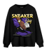 Field Purple 12s Sweatshirt Match Sneaker Guy - NastyJamz