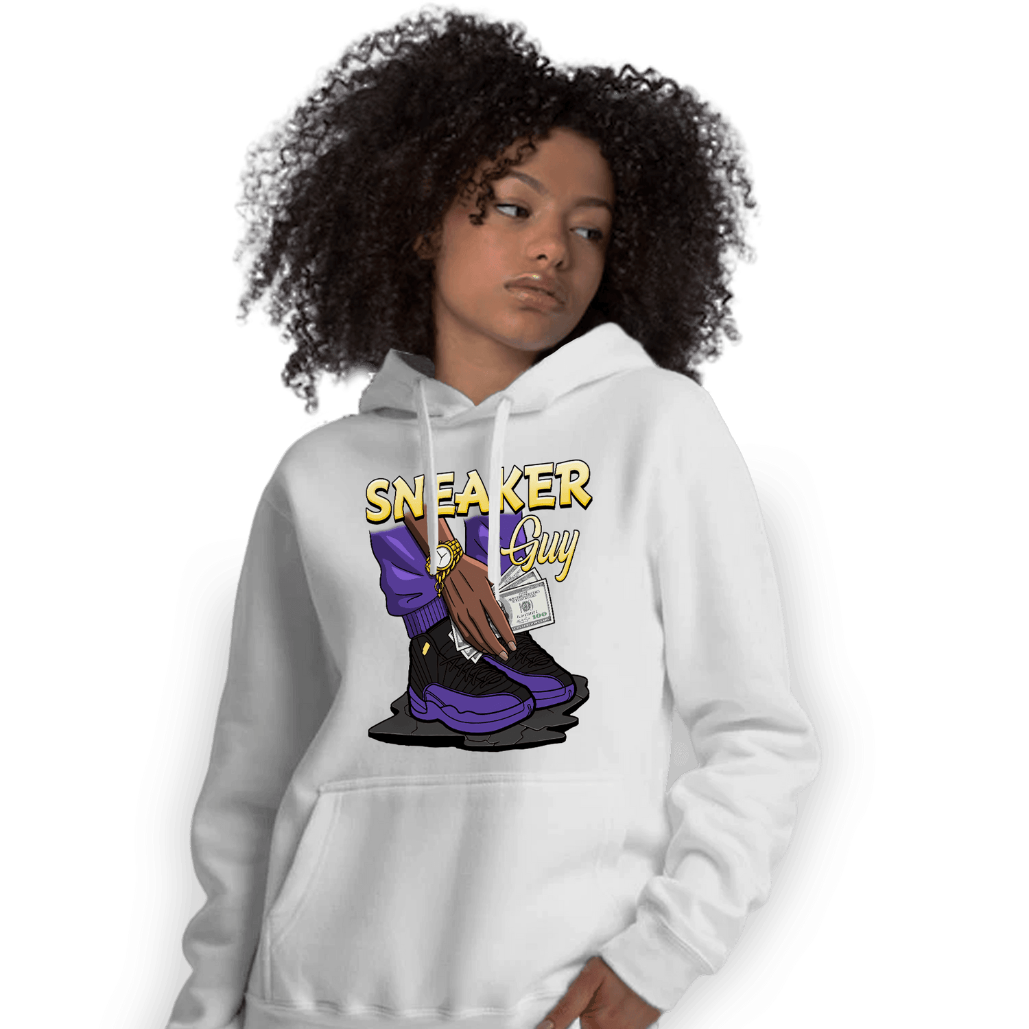 Field Purple 12s Hoodie Match Sneaker Guy - NastyJamz