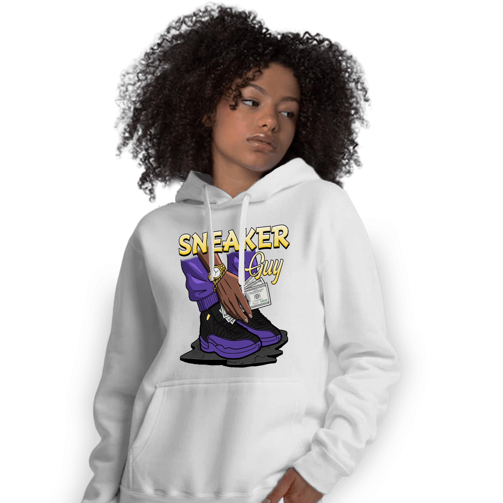 Field Purple 12s Hoodie Match Sneaker Guy - NastyJamz