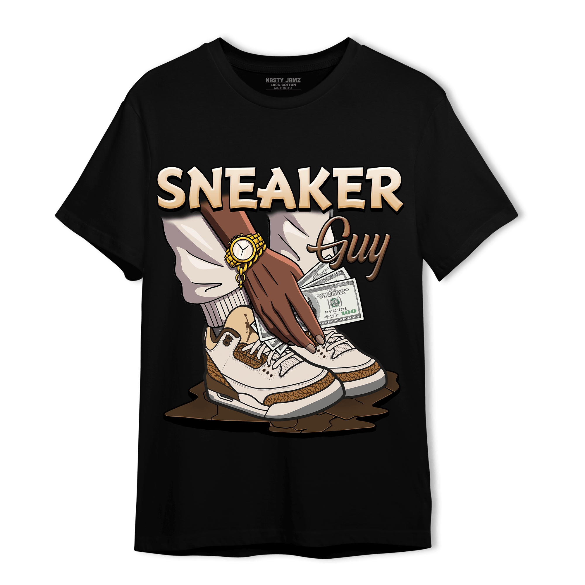 Palomino 3s T Shirt Match Sneaker Guy - NastyJamz