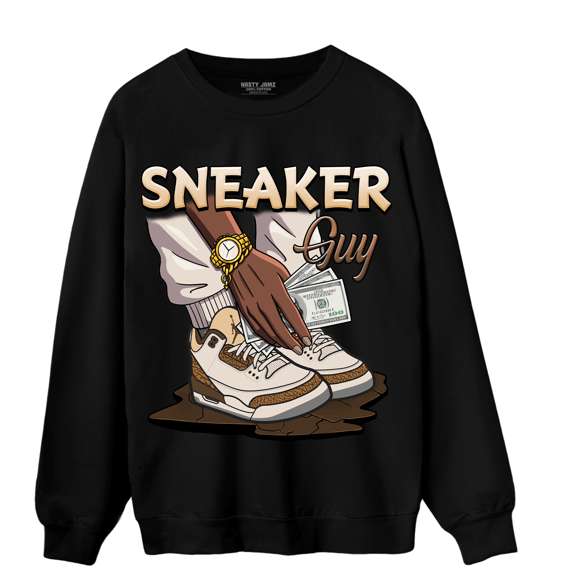 Palomino 3s Sweatshirt Match Sneaker Guy - NastyJamz