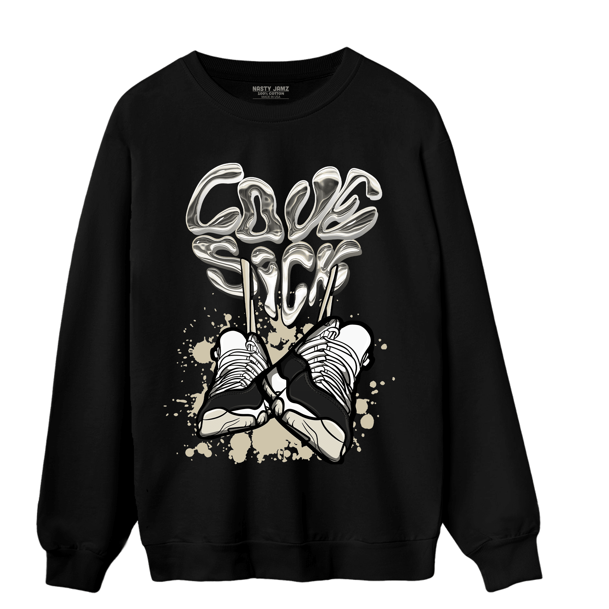 Gratitude 11s Sweatshirt Match Sneaker Love Sick - NastyJamz
