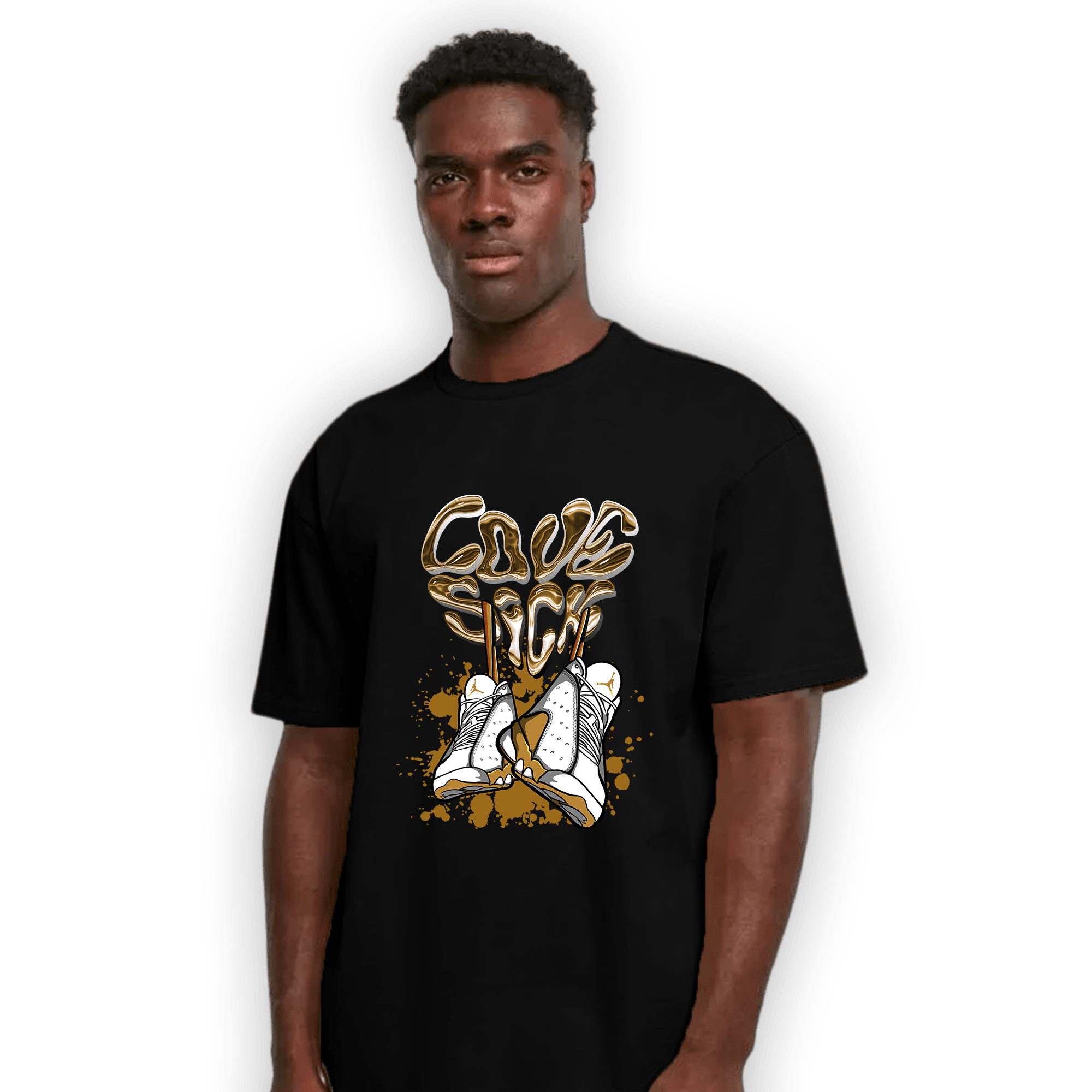 Wheat 13s T Shirt Match Sneaker Love Sick - NastyJamz