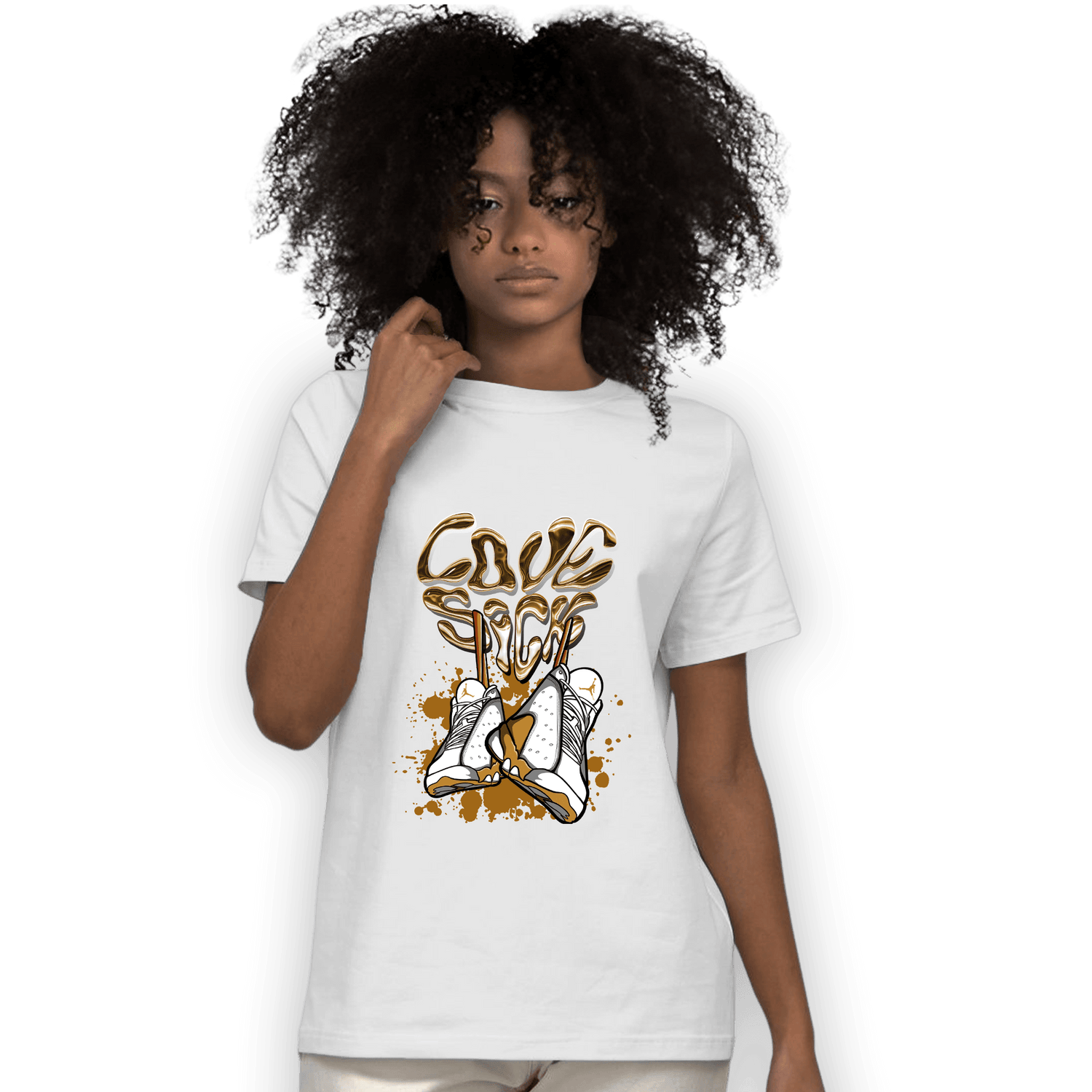 Wheat 13s T Shirt Match Sneaker Love Sick - NastyJamz