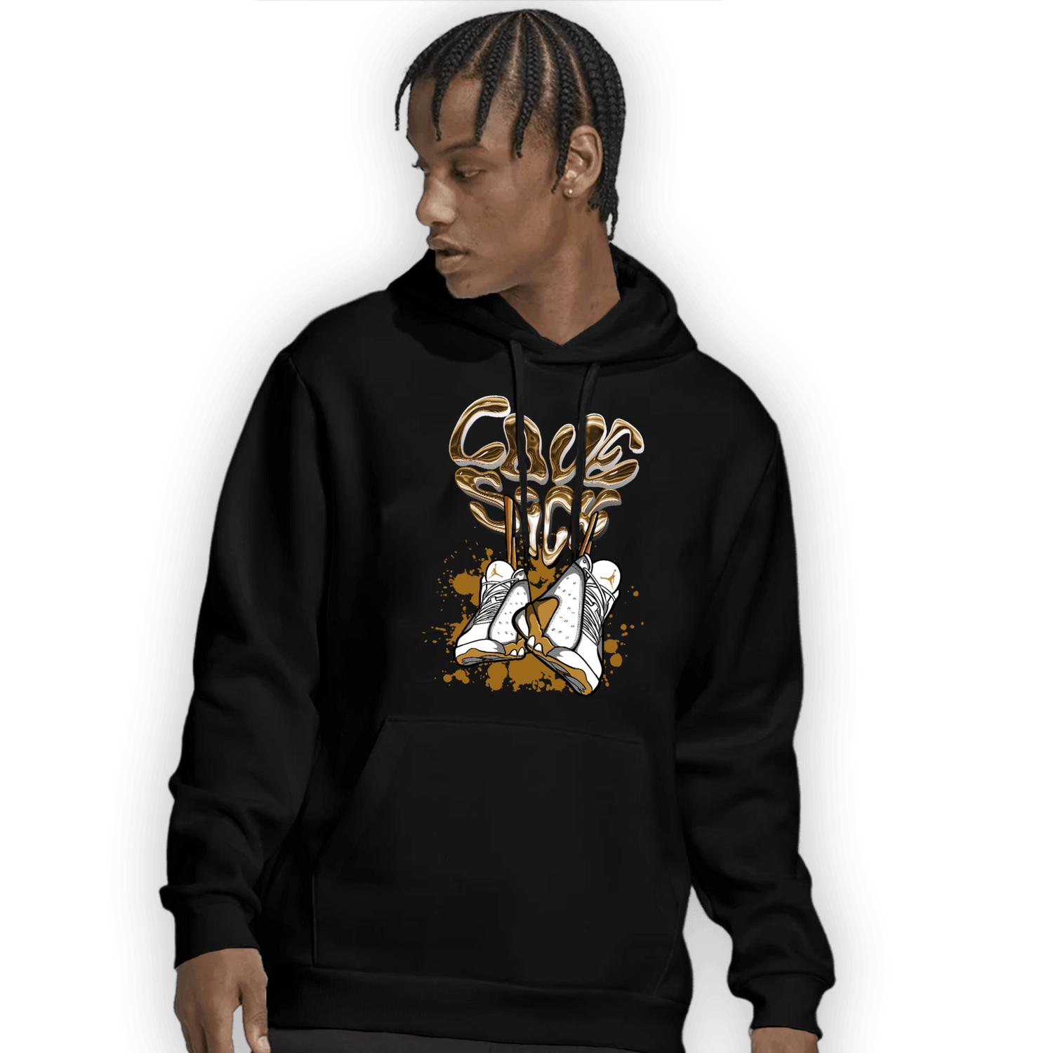 Wheat 13s Hoodie Match Sneaker Love Sick - NastyJamz