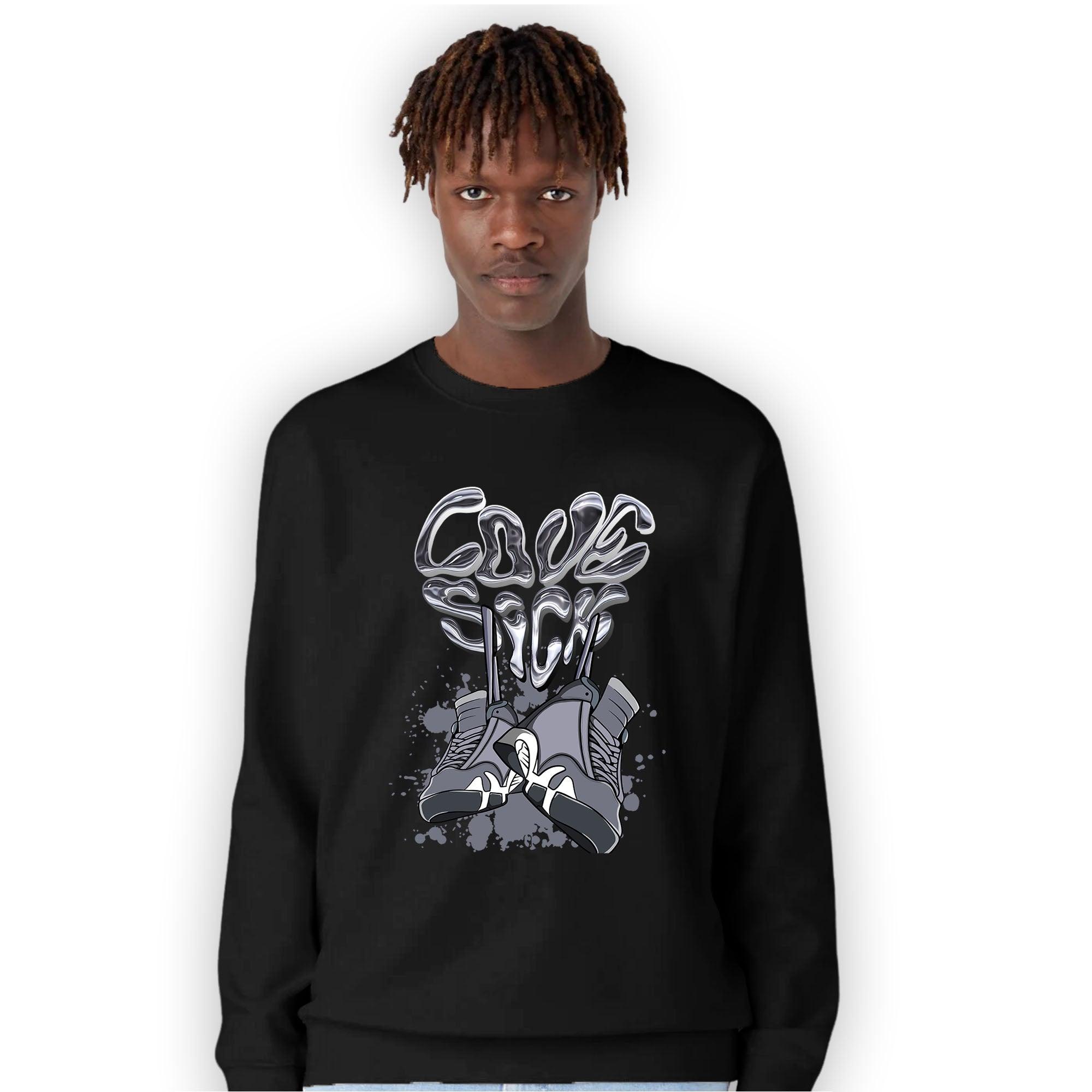 Stealth 14s Sweatshirt Match Sneaker Love Sick - NastyJamz