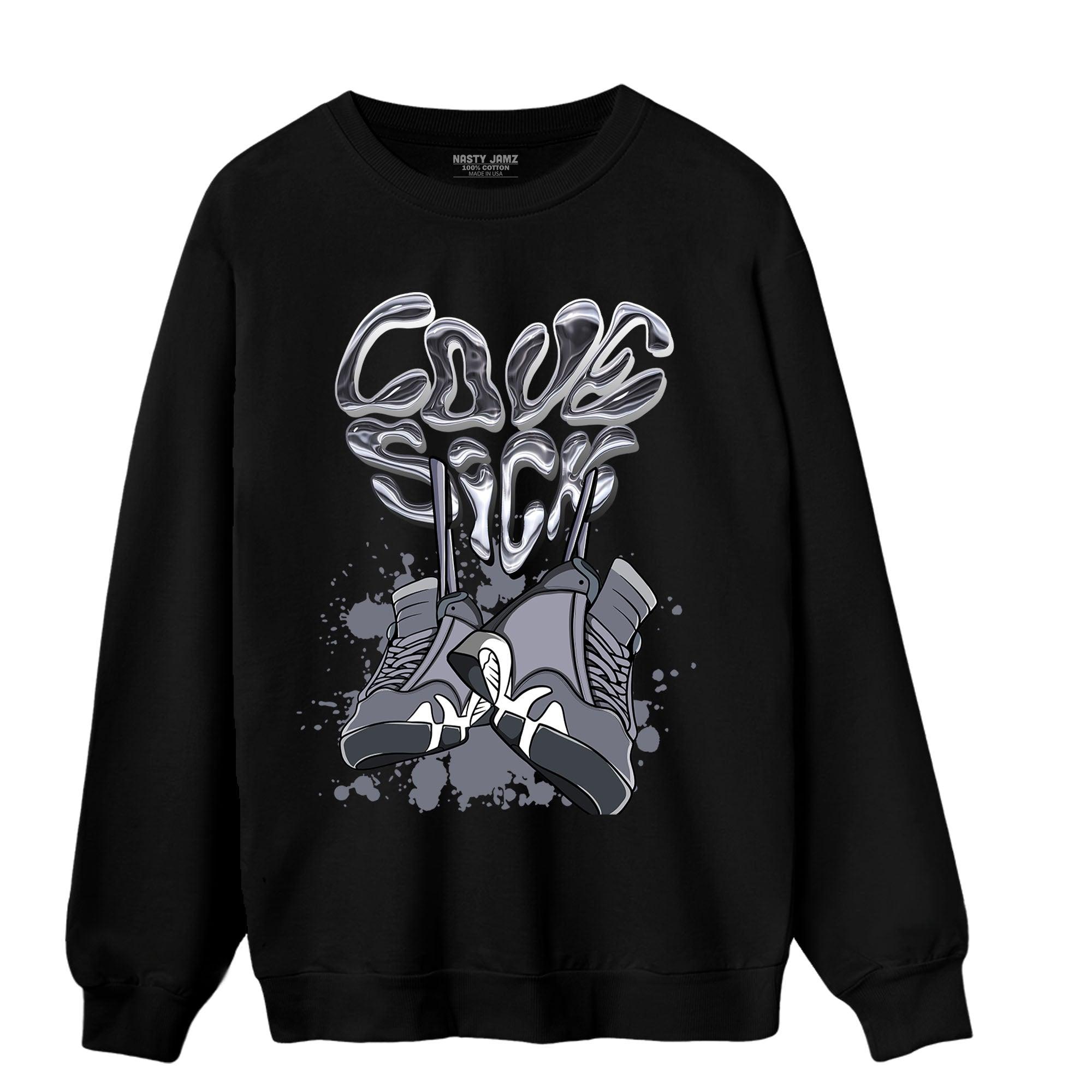 Stealth 14s Sweatshirt Match Sneaker Love Sick - NastyJamz