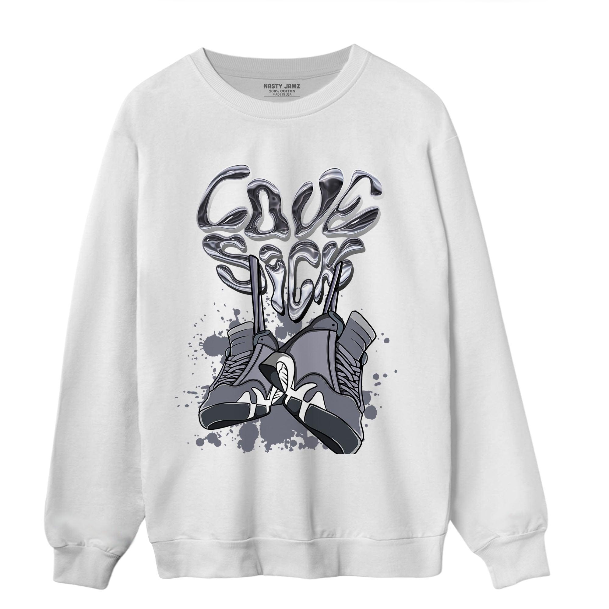 Stealth 14s Sweatshirt Match Sneaker Love Sick - NastyJamz
