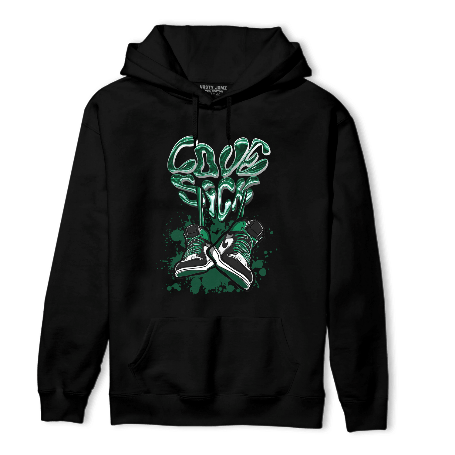 Celtic Lucky Green 1s Hoodie Match Sneaker Love Sick - NastyJamz