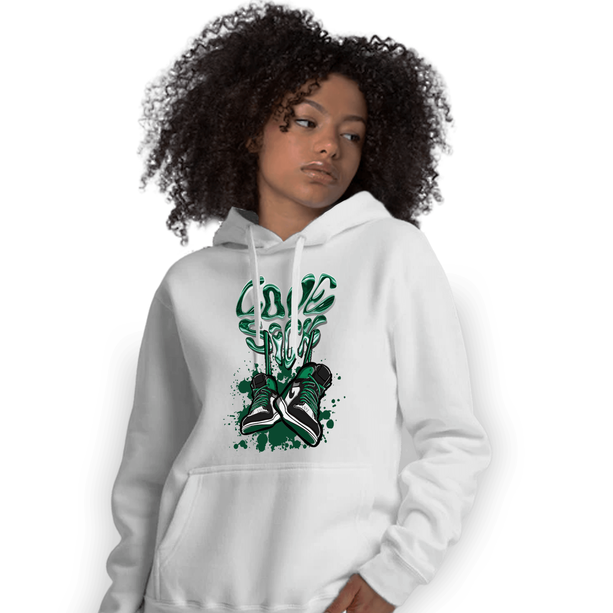 Celtic Lucky Green 1s Hoodie Match Sneaker Love Sick - NastyJamz