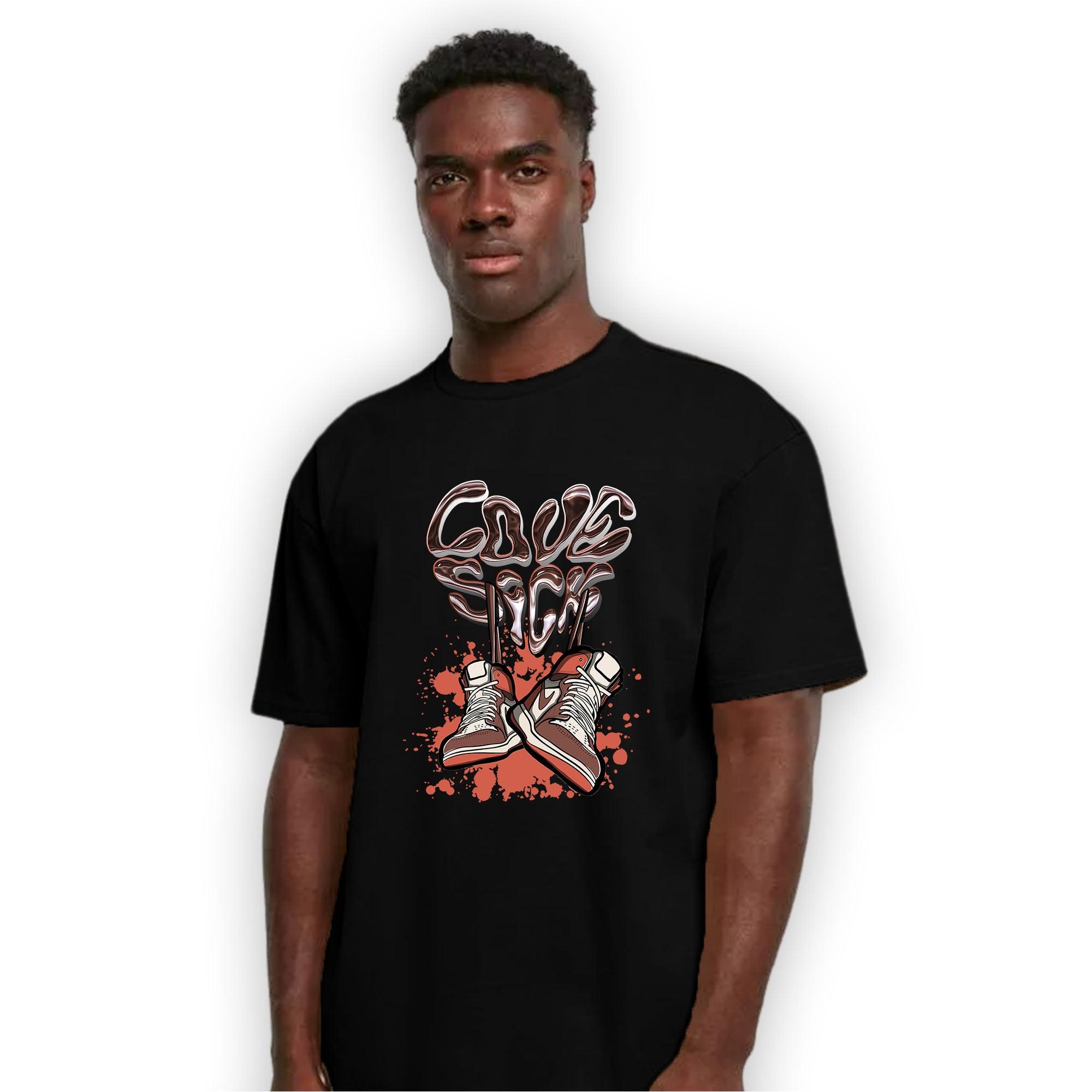 High OG Dusted Clay 1s T Shirt Match Sneaker Love Sick - NastyJamz