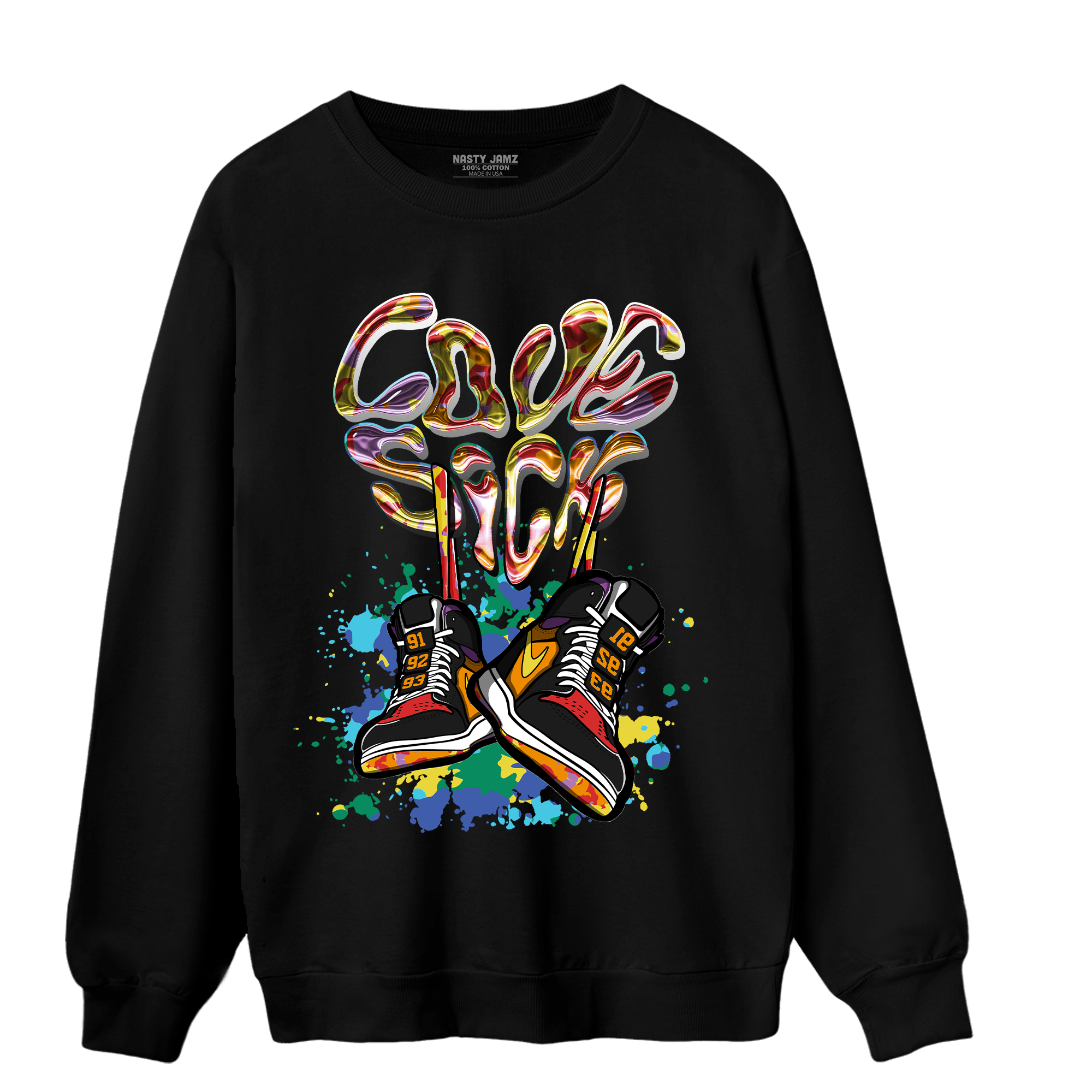 Mid GS Six Championships 1s Sweatshirt Match Sneaker Love Sick - NastyJamz