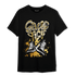 Mid SE Black Gold 1s T Shirt Match Sneaker Love Sick - NastyJamz