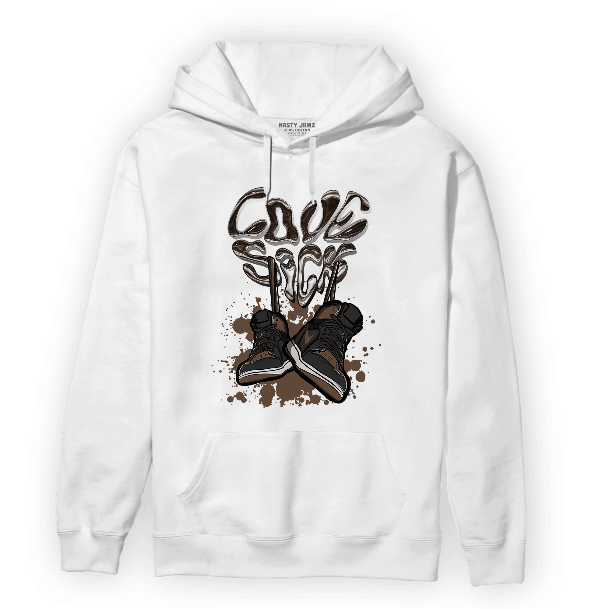 Palomino 1s Hoodie Match Sneaker Love Sick - NastyJamz