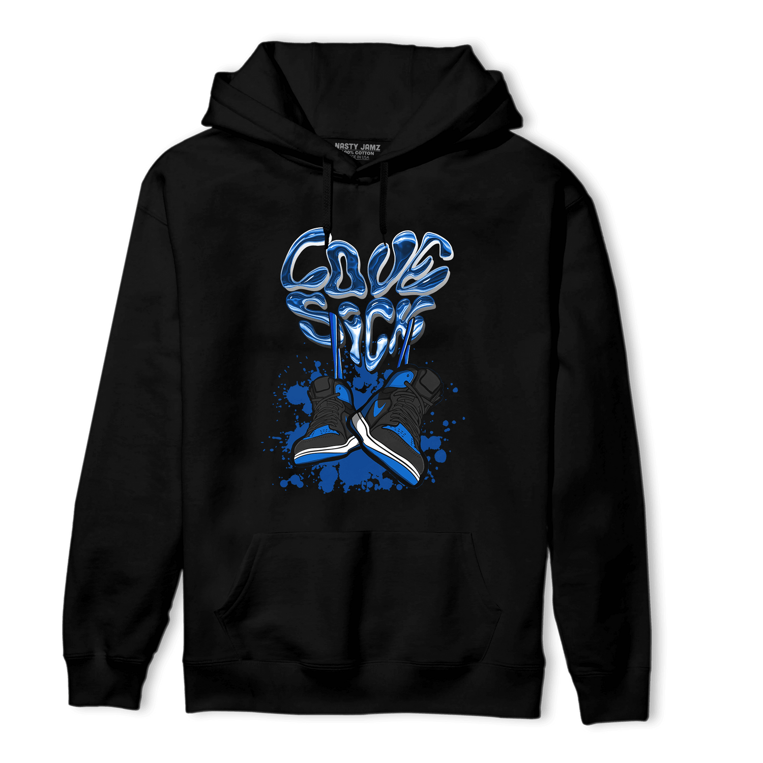 Royal Reimagined 1s Hoodie Match Sneaker Love Sick - NastyJamz