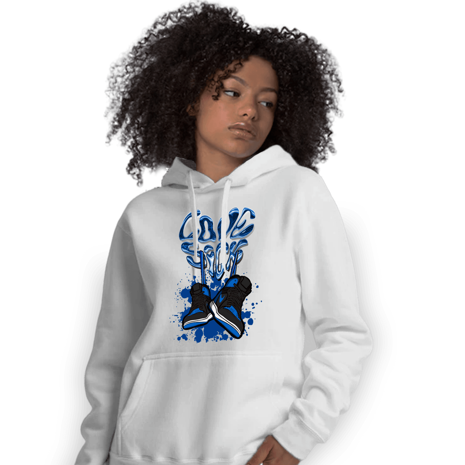 Royal Reimagined 1s Hoodie Match Sneaker Love Sick - NastyJamz