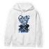 University Blue Toe 1s Hoodie Match Sneaker Love Sick - NastyJamz