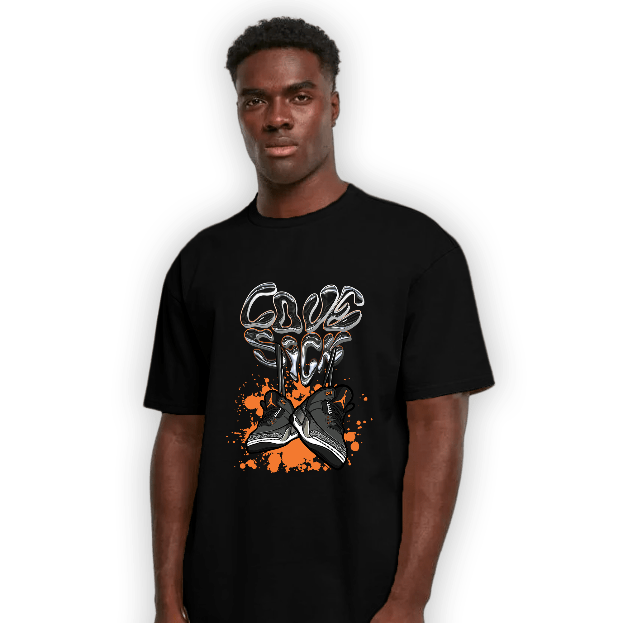 Fear Pack 3s T Shirt Match Sneaker Love Sick - NastyJamz