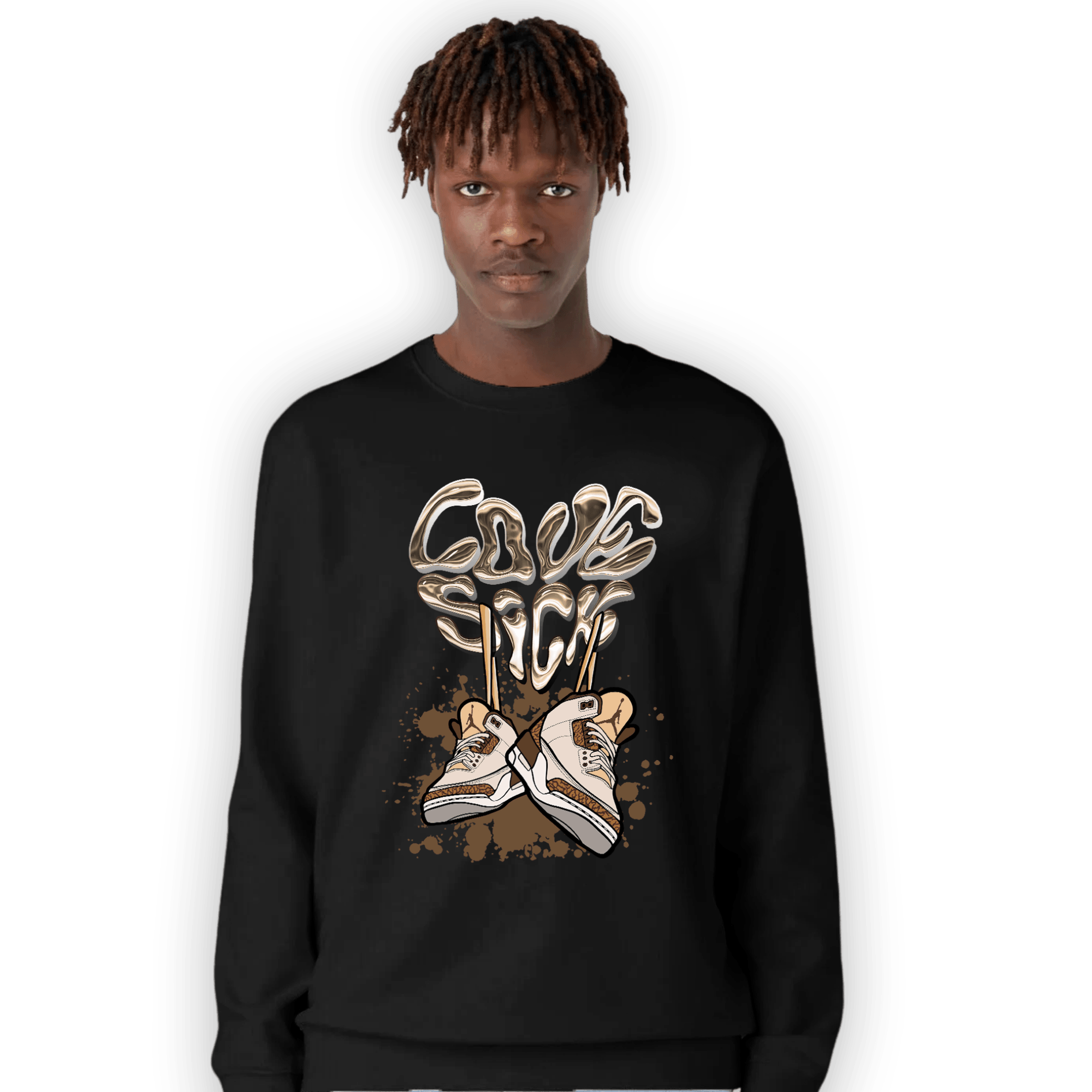 Palomino 3s Sweatshirt Match Sneaker Love Sick - NastyJamz