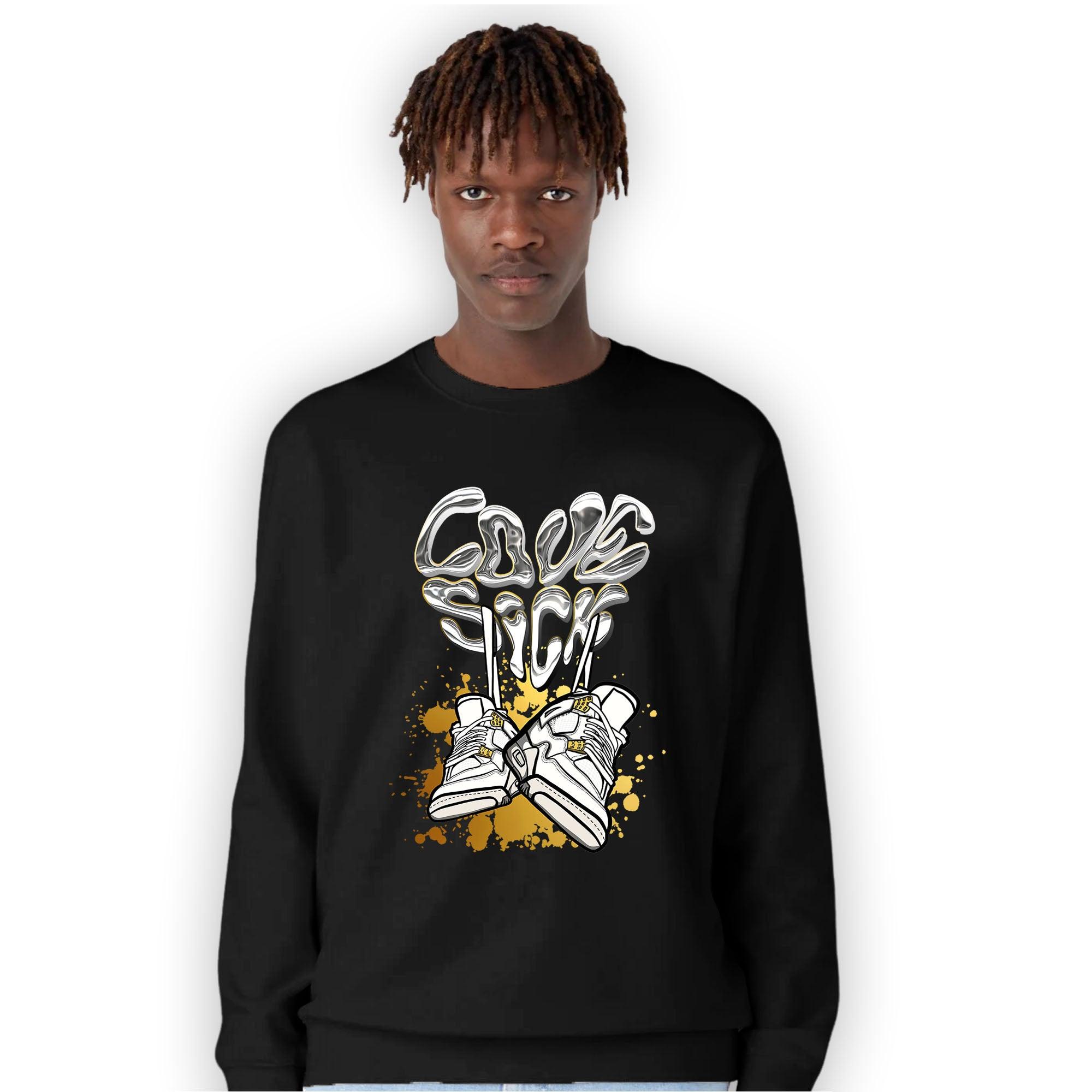 Sail 4s Sweatshirt Match Sneaker Love Sick - NastyJamz