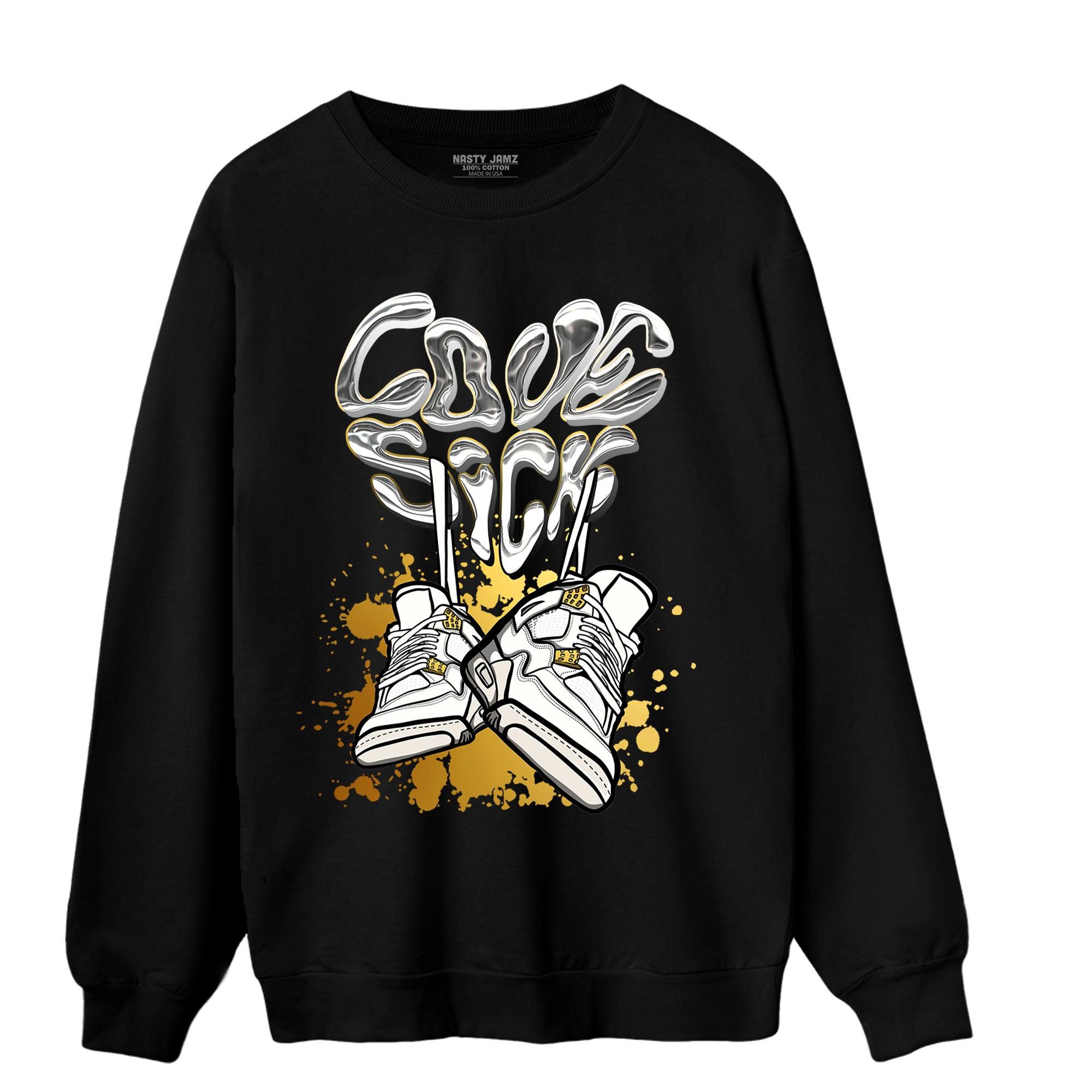 Sail 4s Sweatshirt Match Sneaker Love Sick - NastyJamz