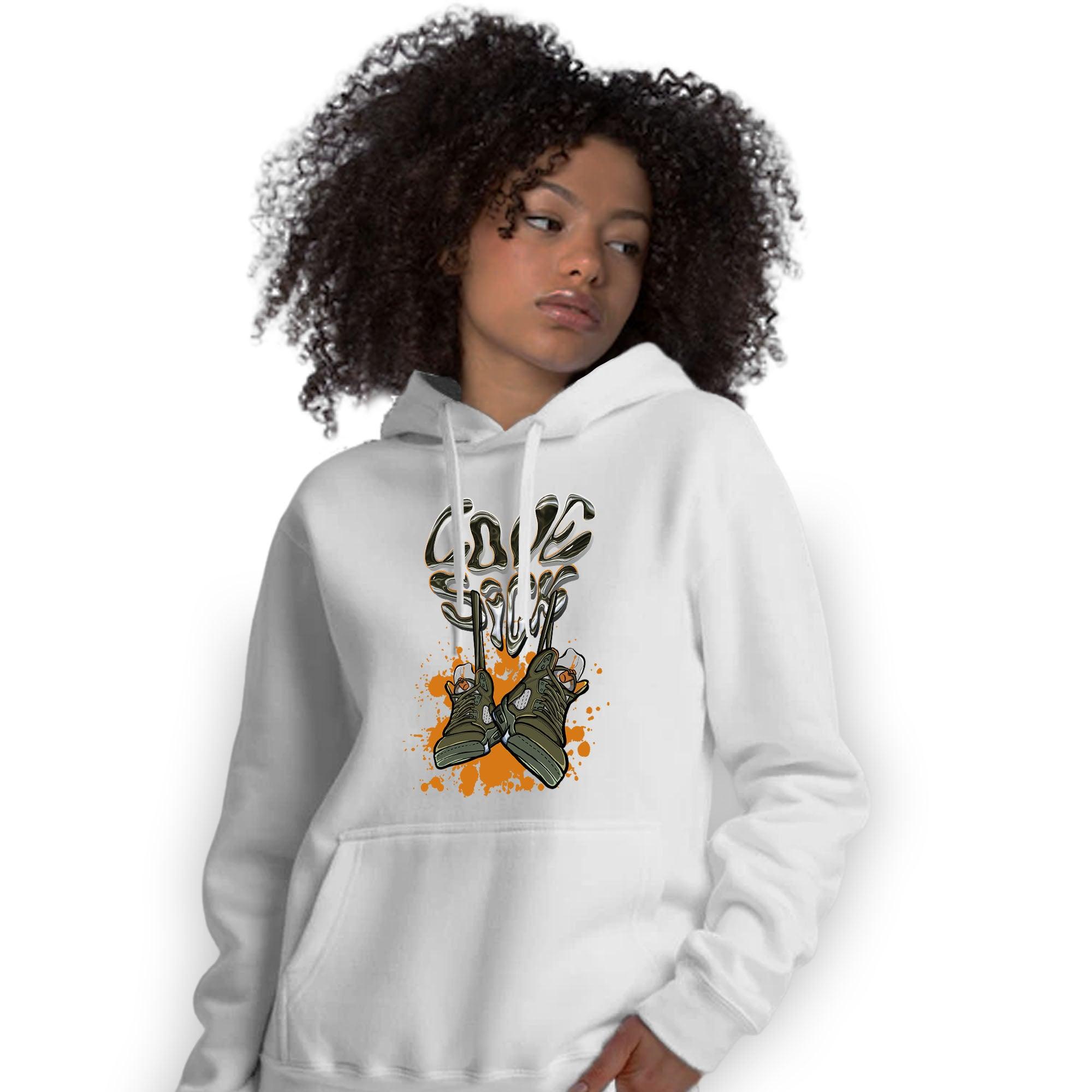 Olive 5s Hoodie Match Sneaker Love Sick - NastyJamz