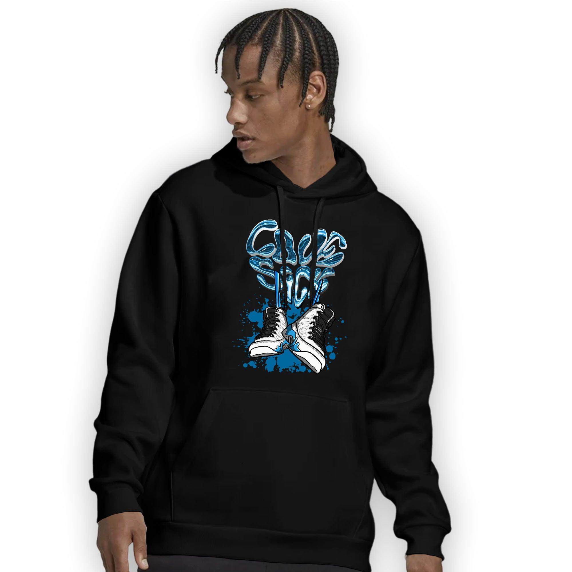 Powder Blue 9s Hoodie Match Sneaker Love Sick - NastyJamz