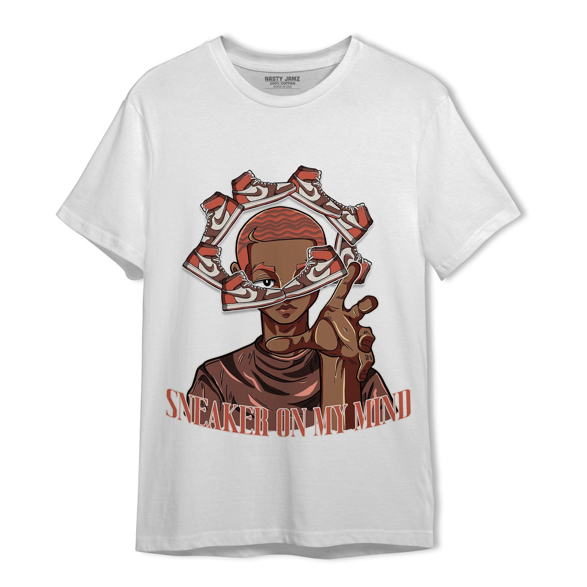 High OG Dusted Clay 1s T Shirt Match Sneaker On My Mind - NastyJamz