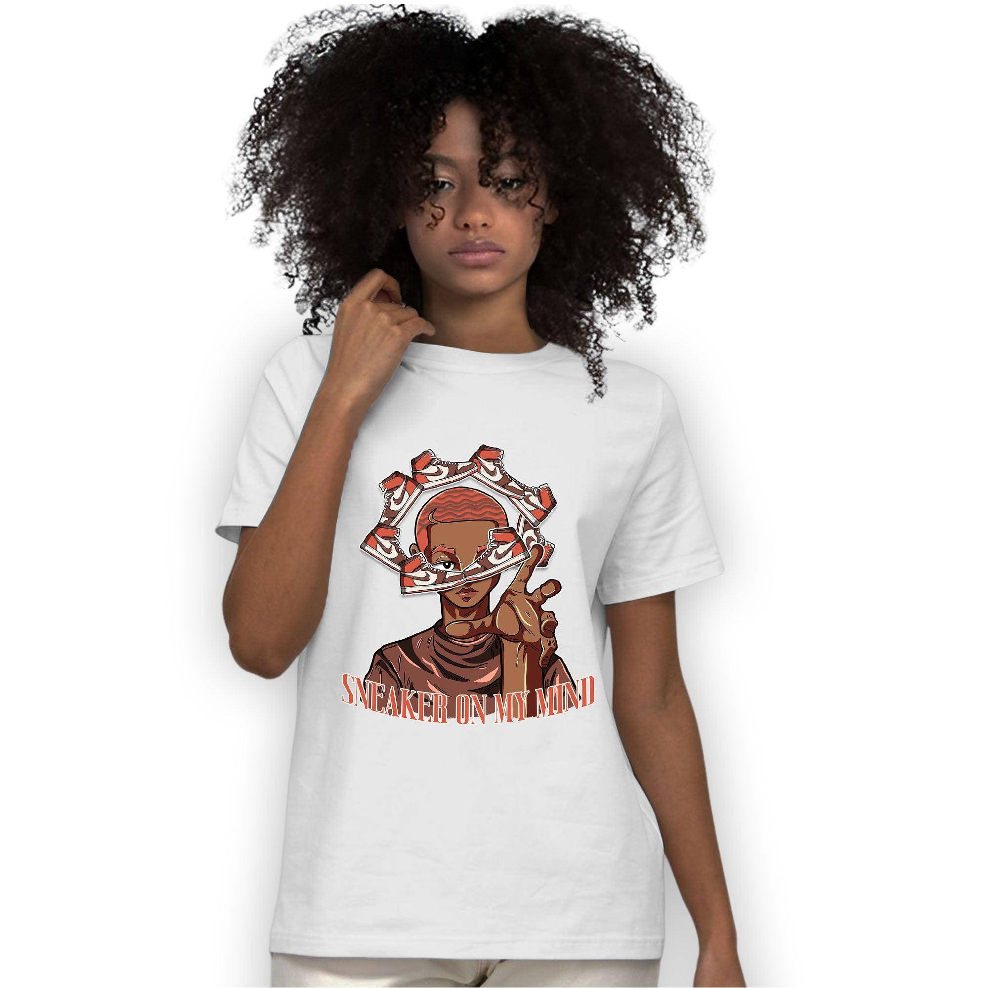 High OG Dusted Clay 1s T Shirt Match Sneaker On My Mind - NastyJamz