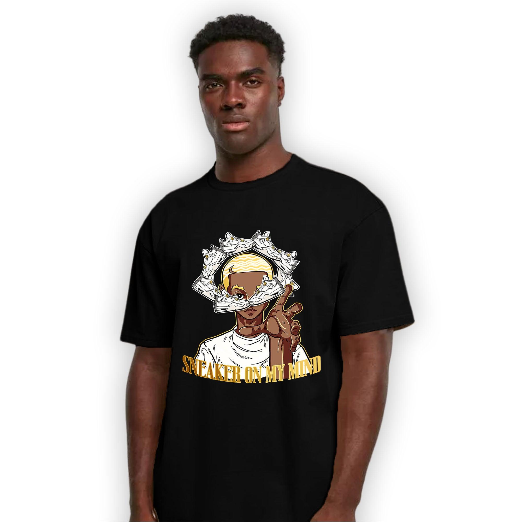 Sail 4s T Shirt Match Sneaker On My Mind - NastyJamz